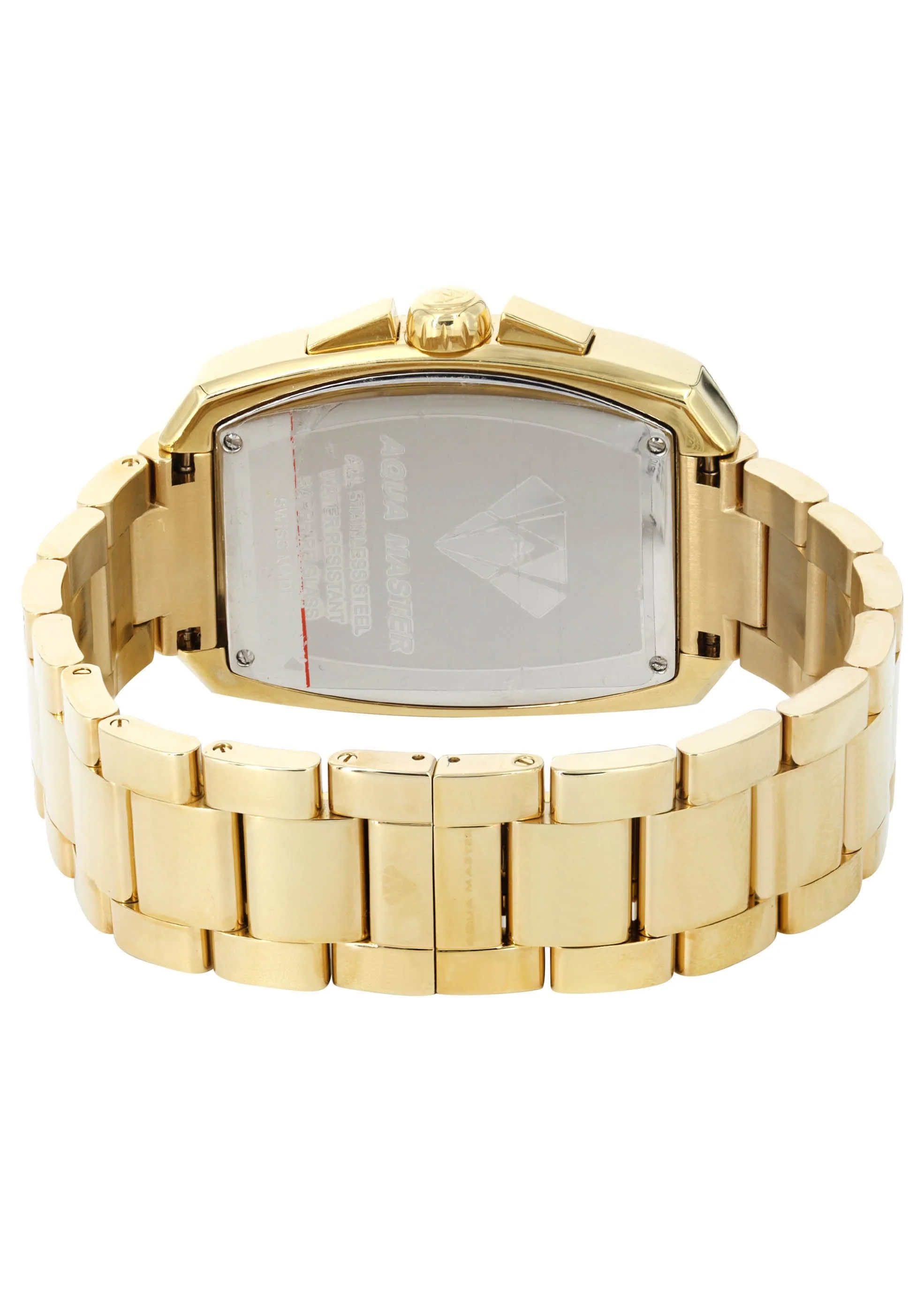 Mens Yellow Gold Tone Diamond Watch | Appx. 3.8 Carats - Image 4