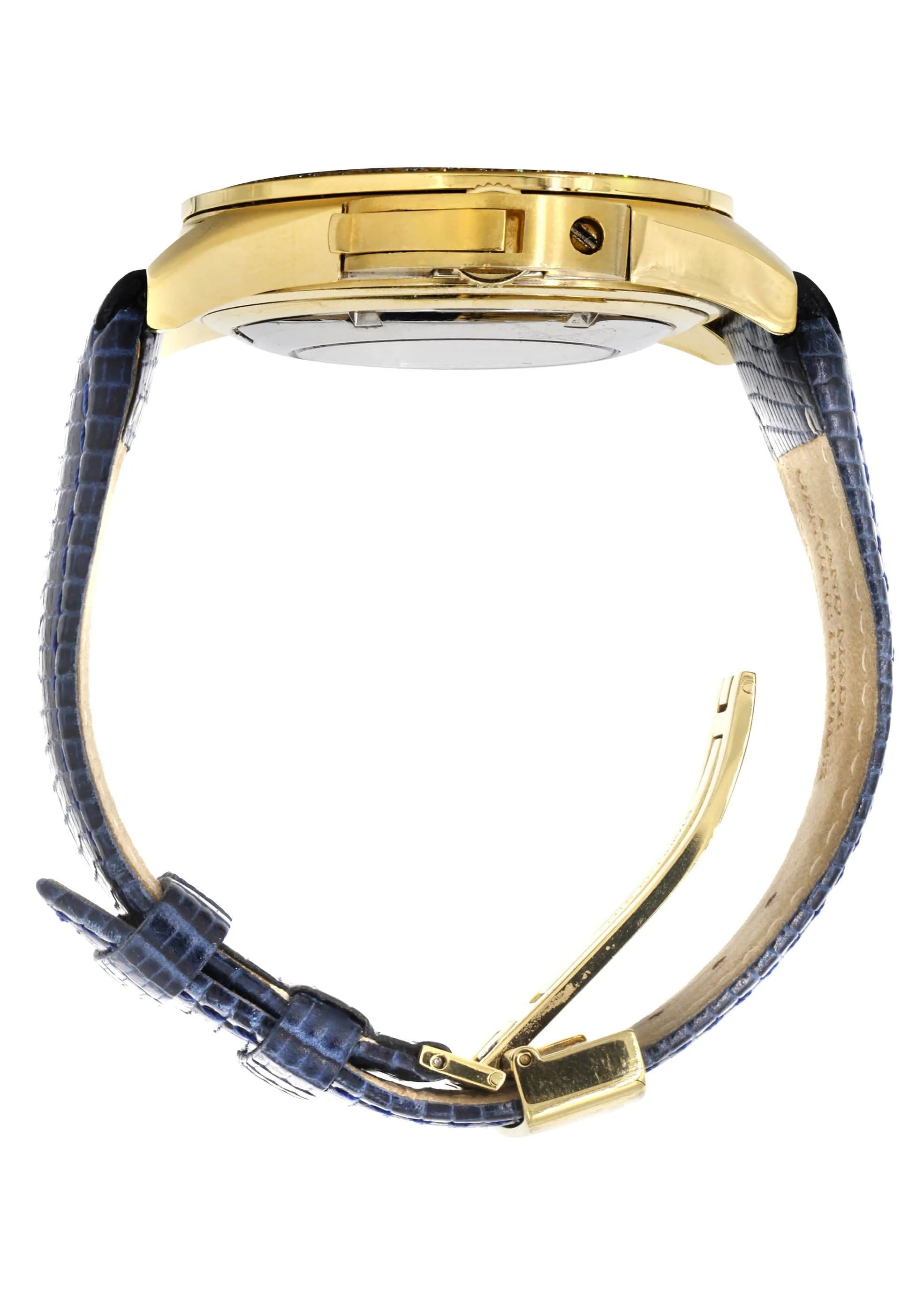 Mens Yellow Gold Tone Diamond Watch | Appx. 5 Carats - Image 4