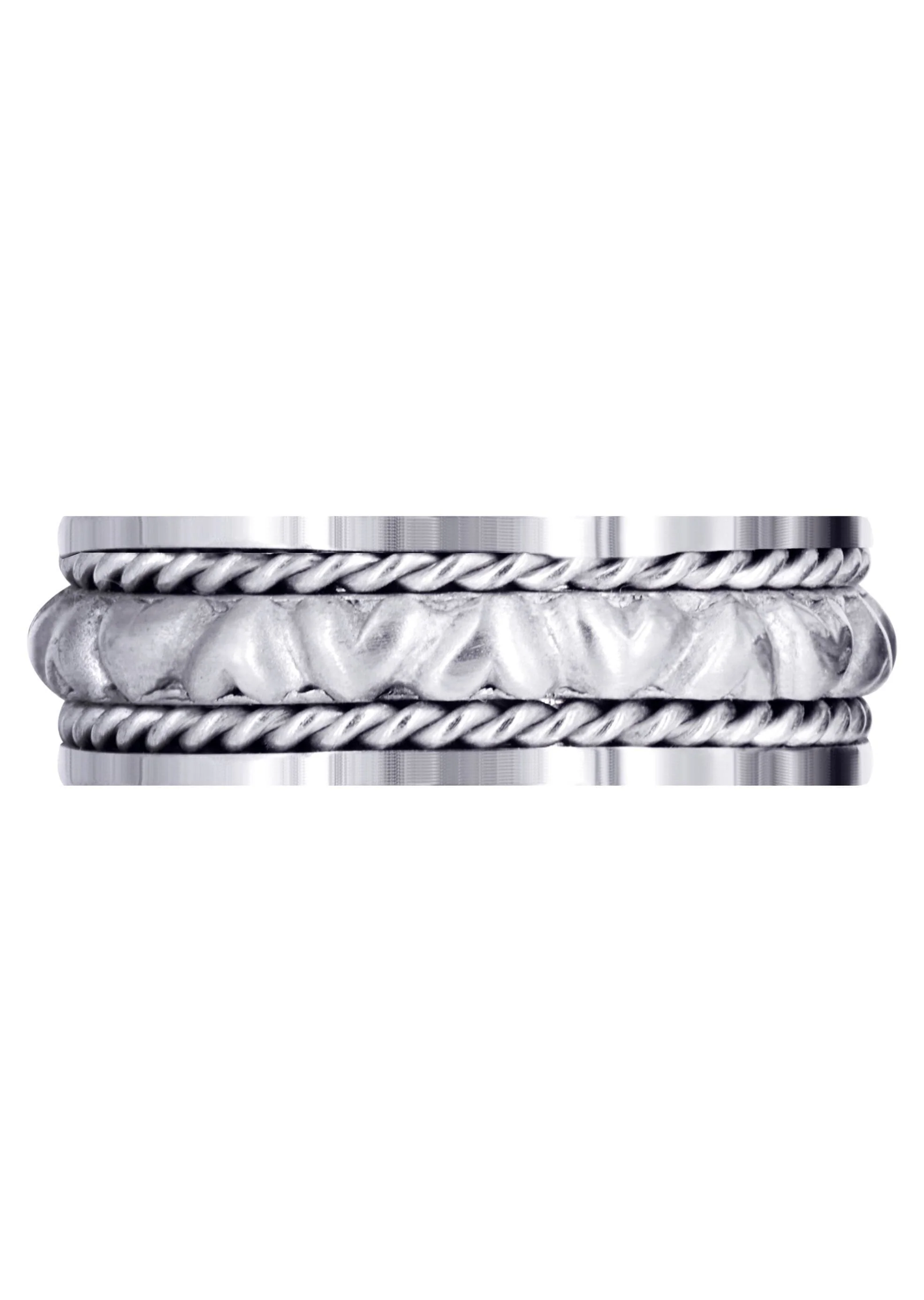 Modern Mens Engagement Ring | Sand Blast Finish (Iker) - Image 2