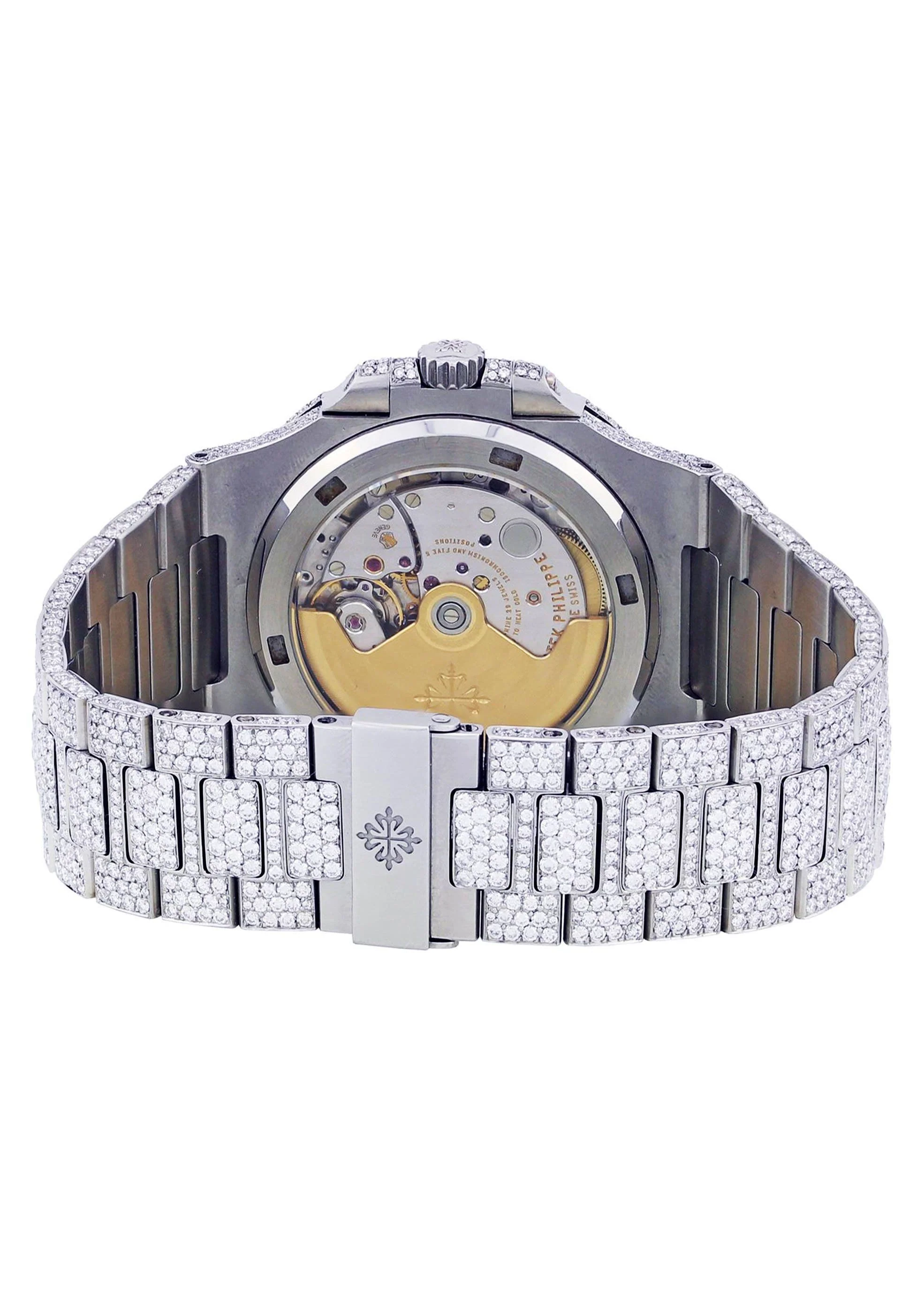 Diamond Patek Philippe Nautilus | Stainless Steel - Image 3