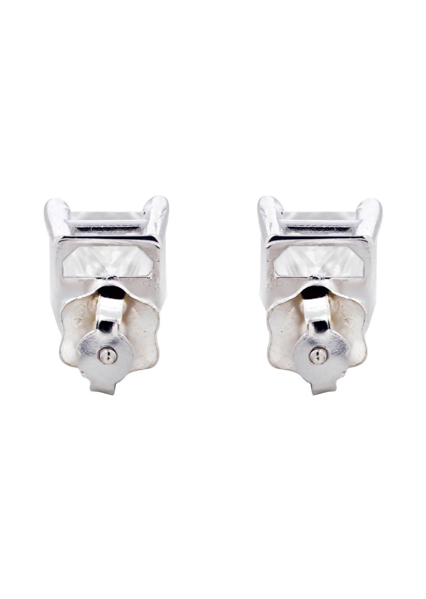 Princess Diamond Stud Earrings | 1.82 Carats - Image 3