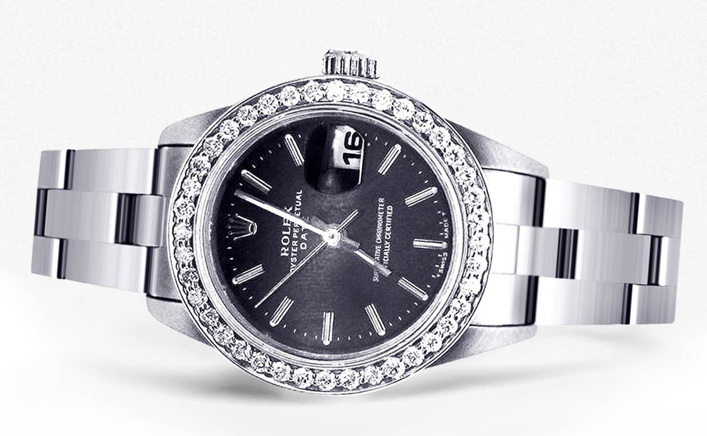 Rolex Date Watch For Women | Stainless Steel | 26 mm - Image 6