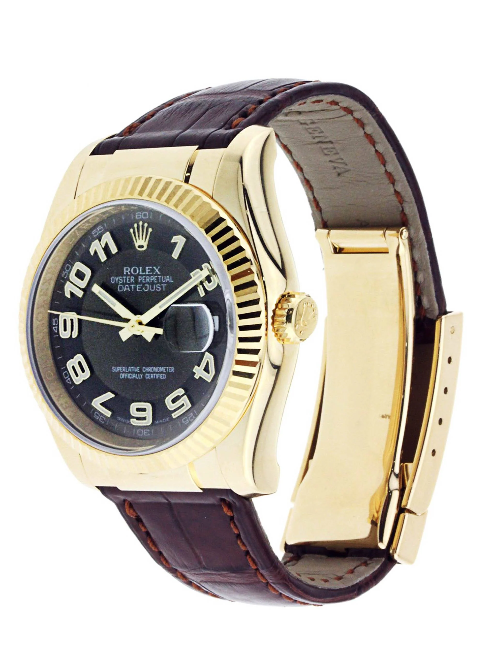 Rolex Datejust | 18K Yellow Gold | 36 Mm - Image 3