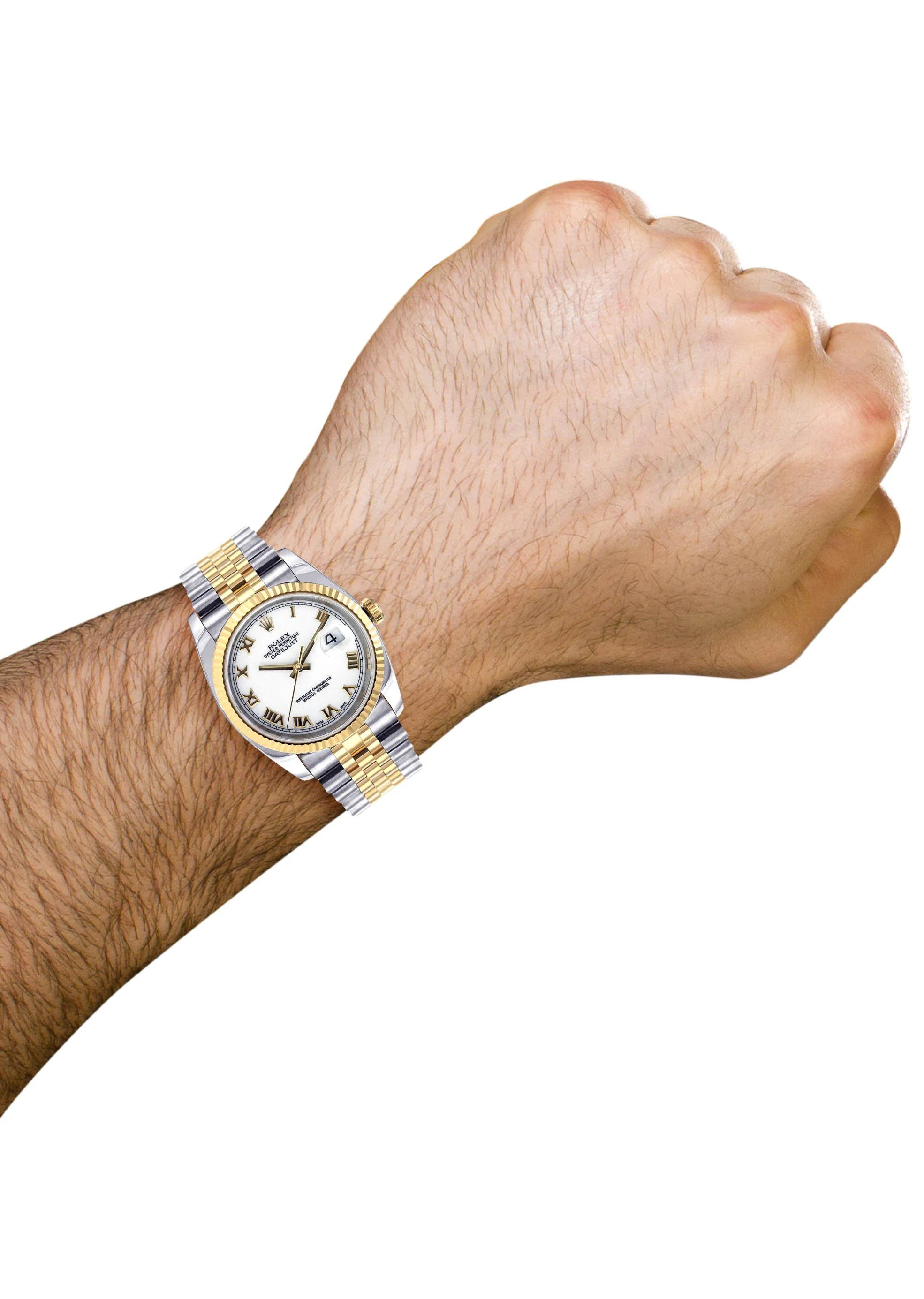 Rolex Datejust | 18K Yellow Gold | 36 Mm - Image 6