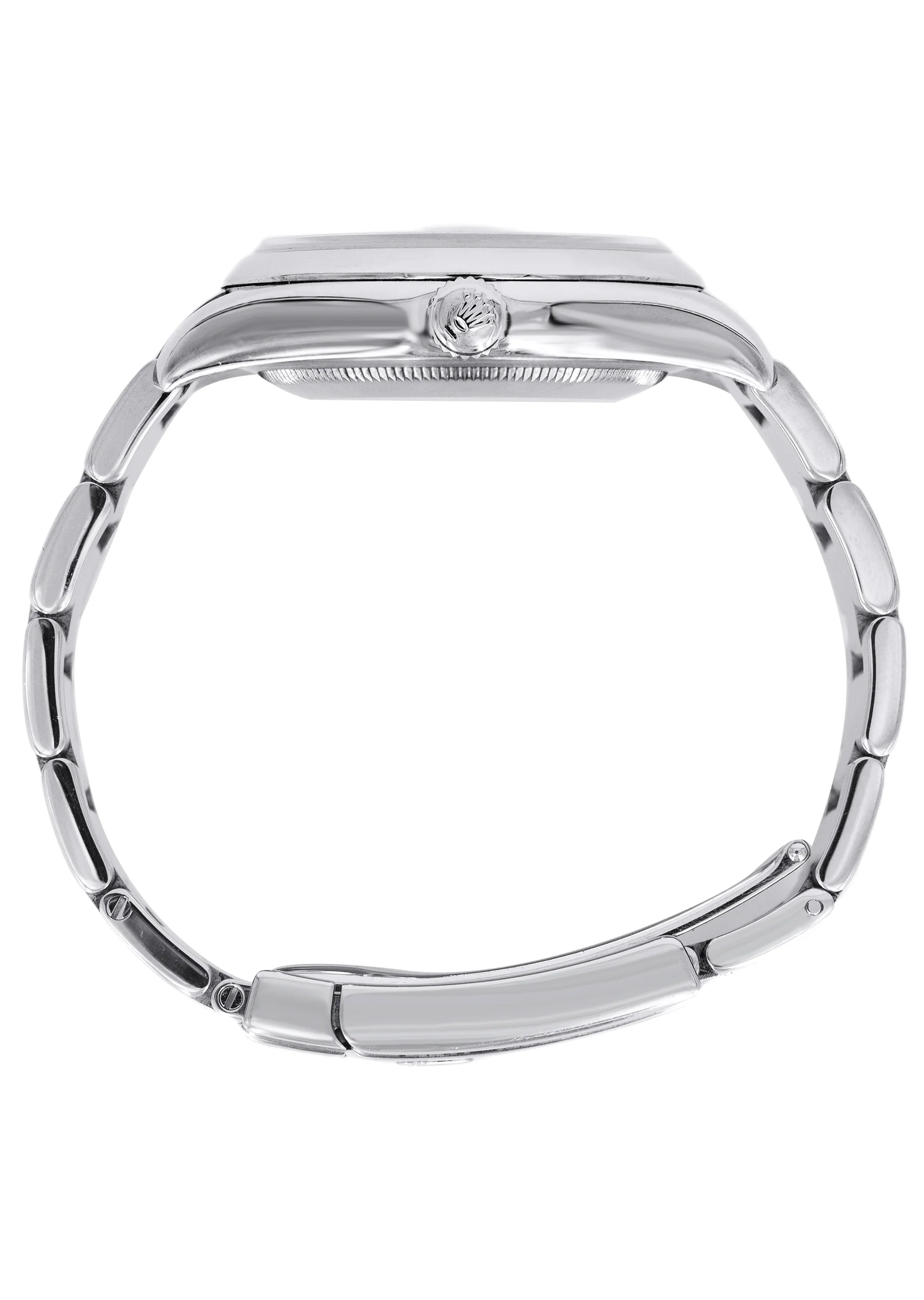 ROLEX DATEJUST 36 MM | OYSTER BAND STEEL WATCH | 116234 | FLUTED | SILVER STICK - Image 2