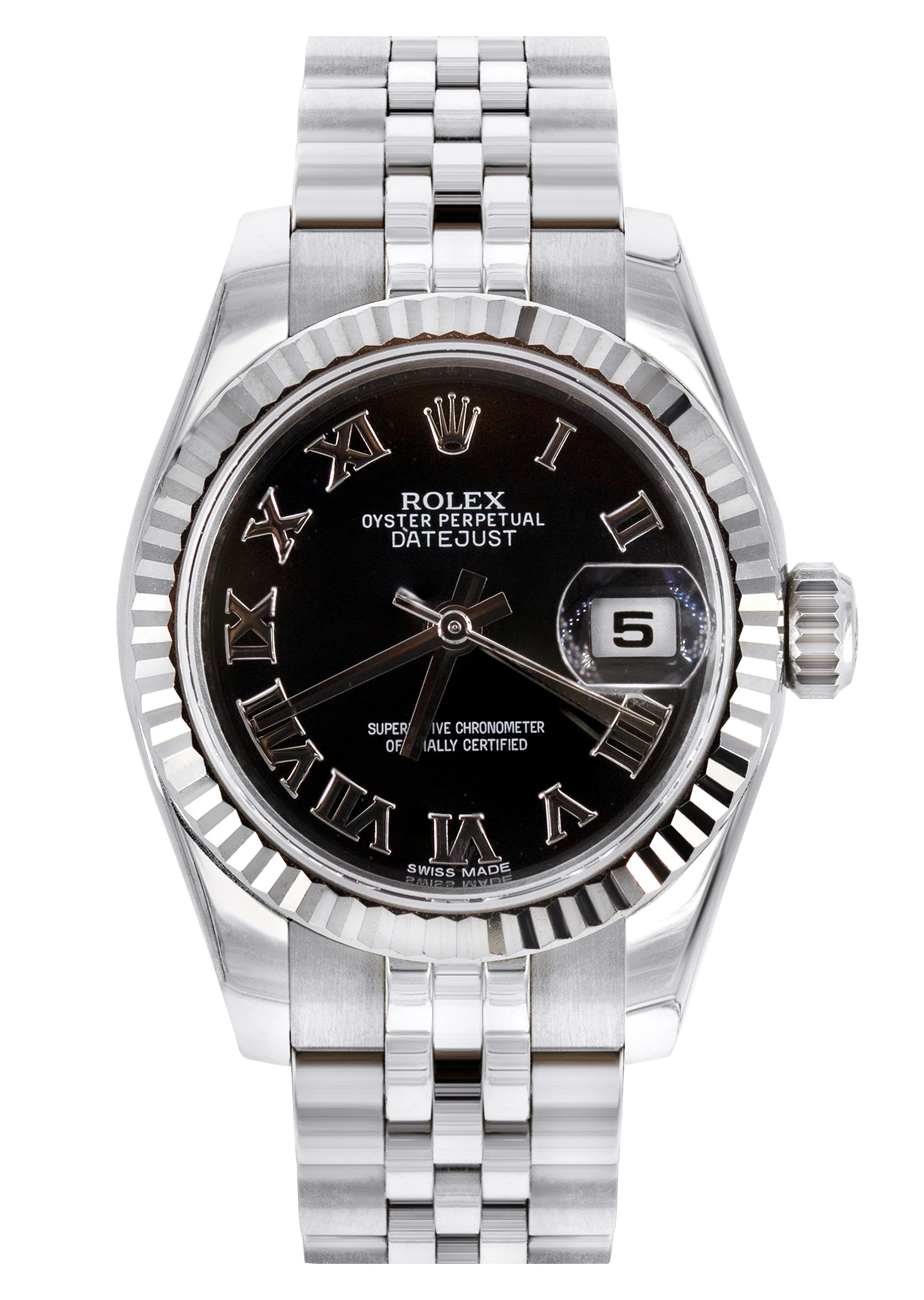 ROLEX DATEJUST 36MM | JUBILEE BAND | HIDDEN CLASP | FLUTED BEZEL | 116234