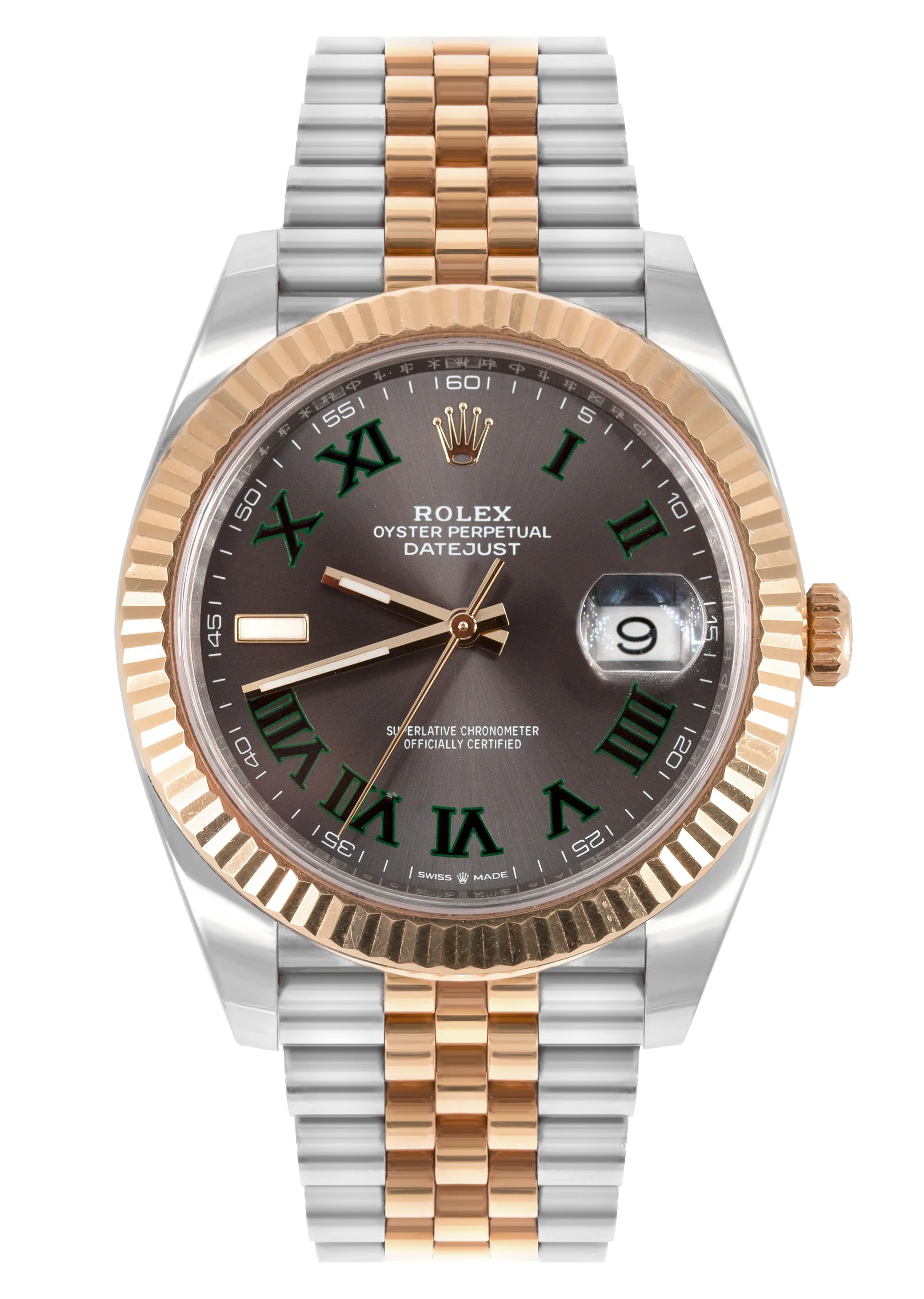 ROLEX DATEJUST 41 MM | ROSE GOLD & STEEL WATCH | JUBILEE BAND