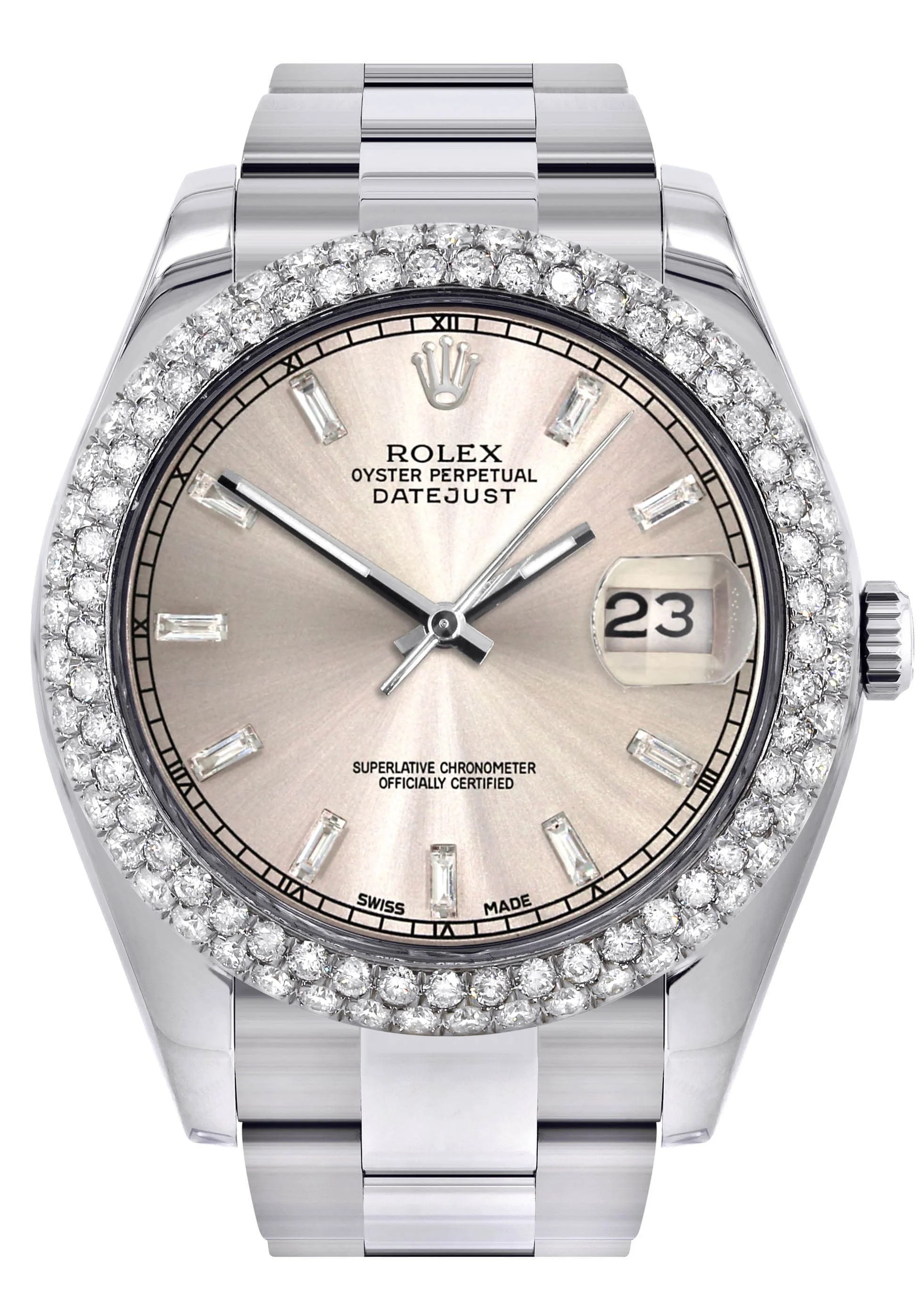 Rolex Datejust II Watch | 41 MM | Crème Dial | Two Row | Oyster Band
