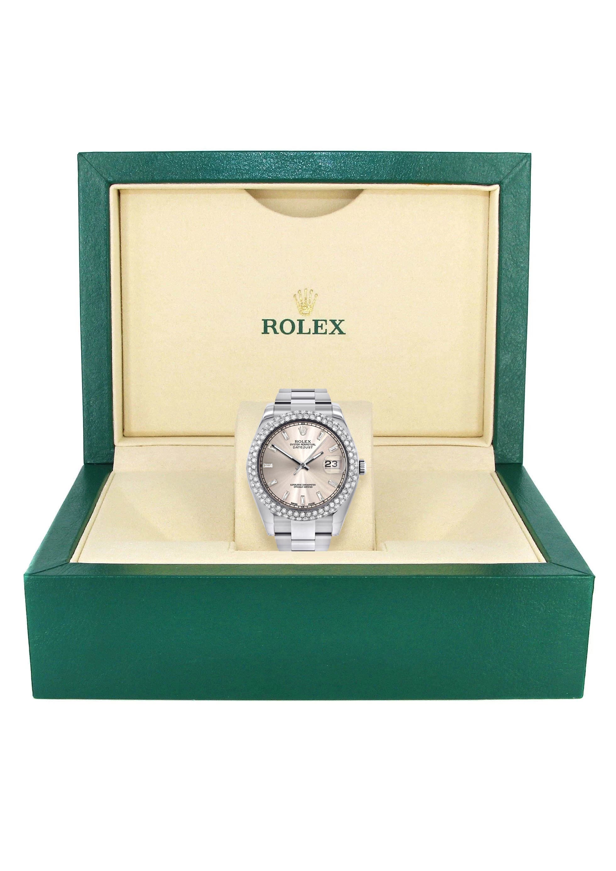 Rolex Datejust II Watch | 41 MM | Crème Dial | Two Row | Oyster Band - Image 6
