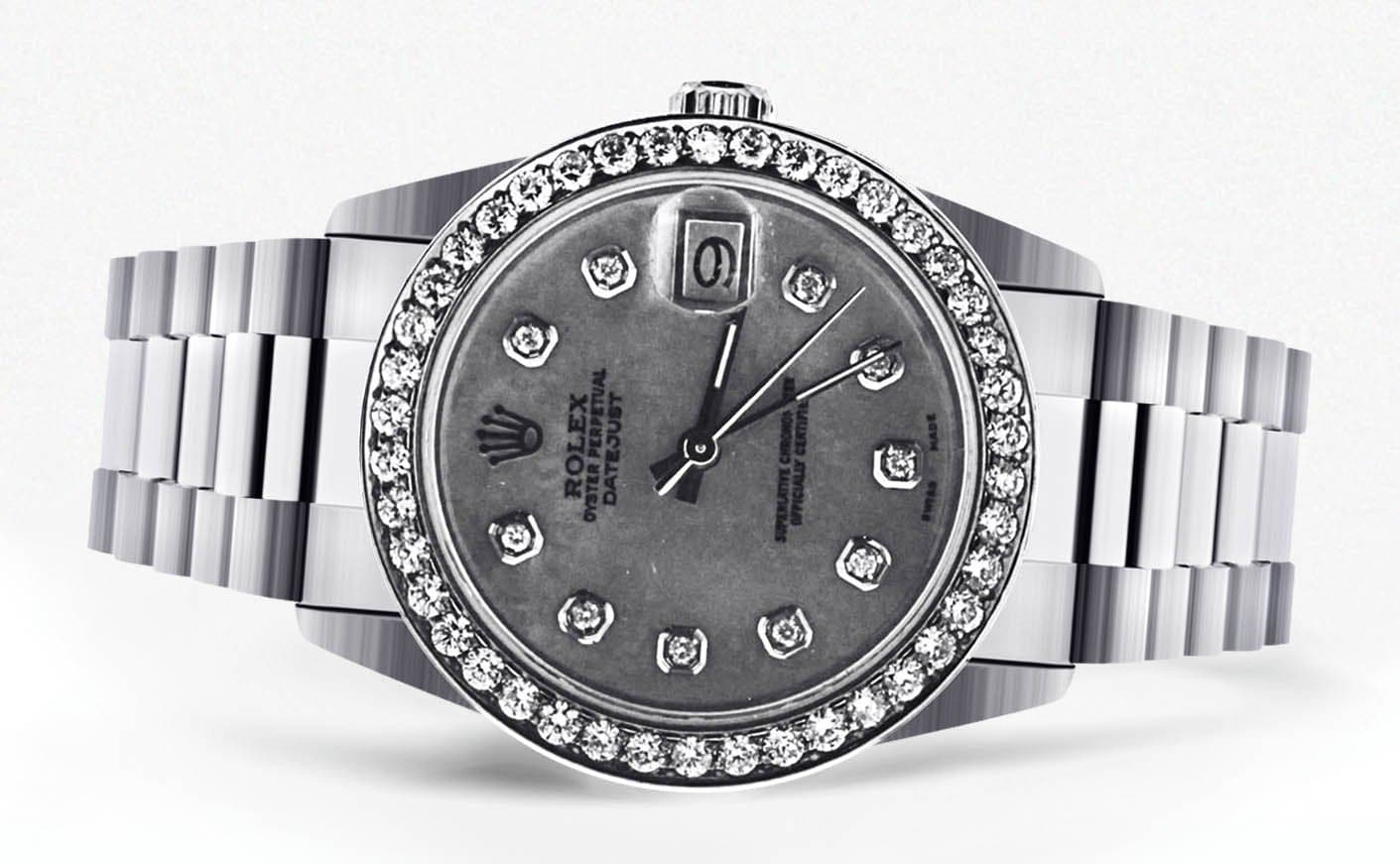 Rolex Datejust Presidential Watch For Women | 18K White Gold | 31 Mm - Image 6