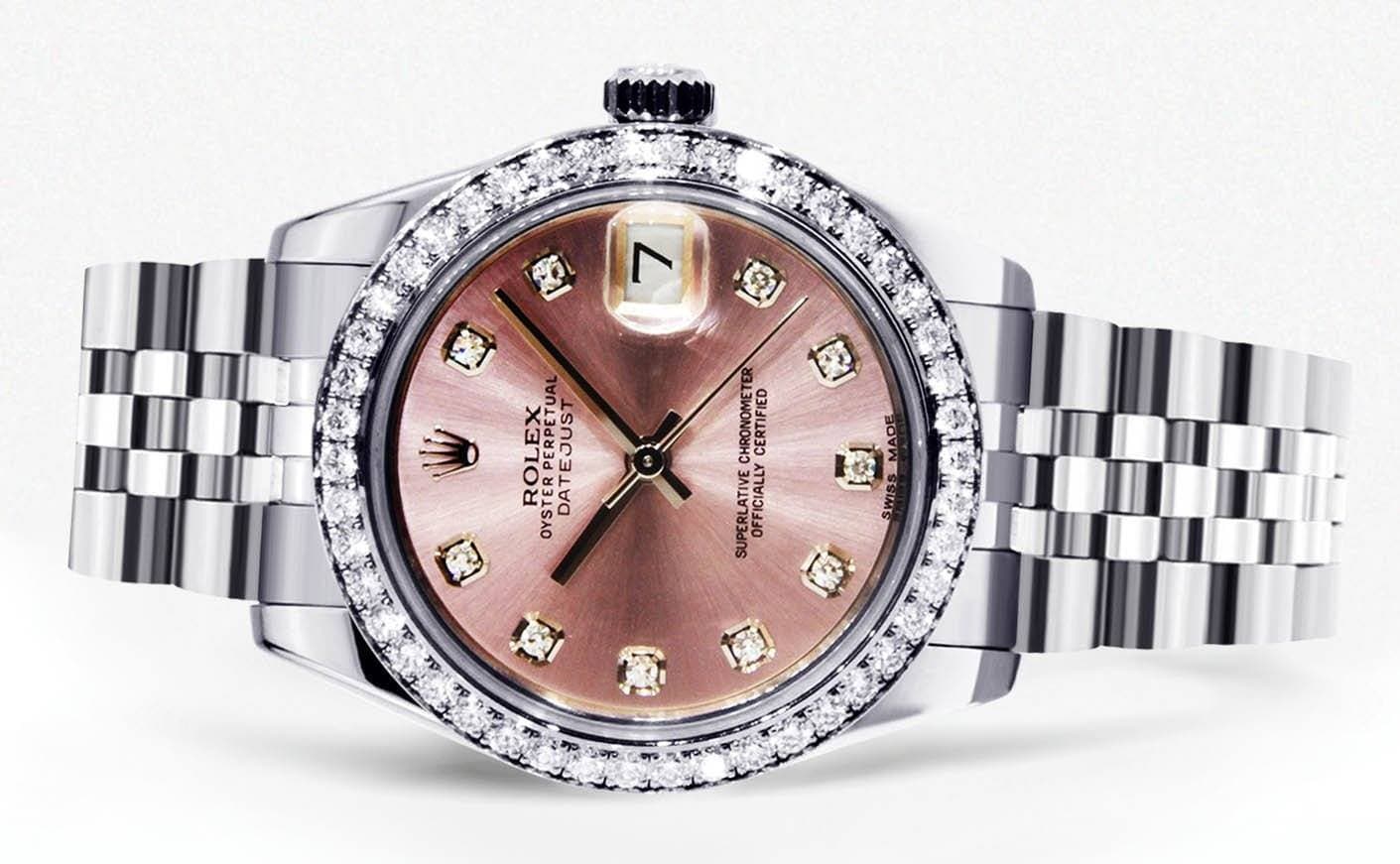 Rolex Datejust Watch For Women | Stainless Steel | 31 Mm - Image 3