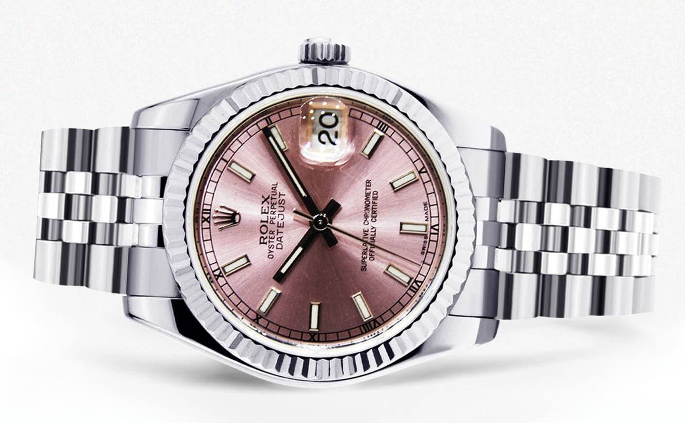 Rolex Datejust Watch For Women | Stainless Steel | 31 Mm - Image 6