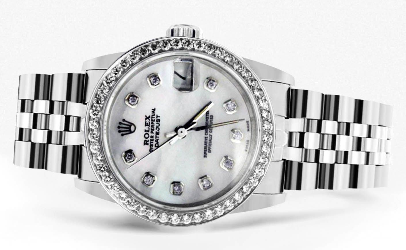 Rolex Datejust Watch For Women | Stainless Steel | 31 Mm - Image 6