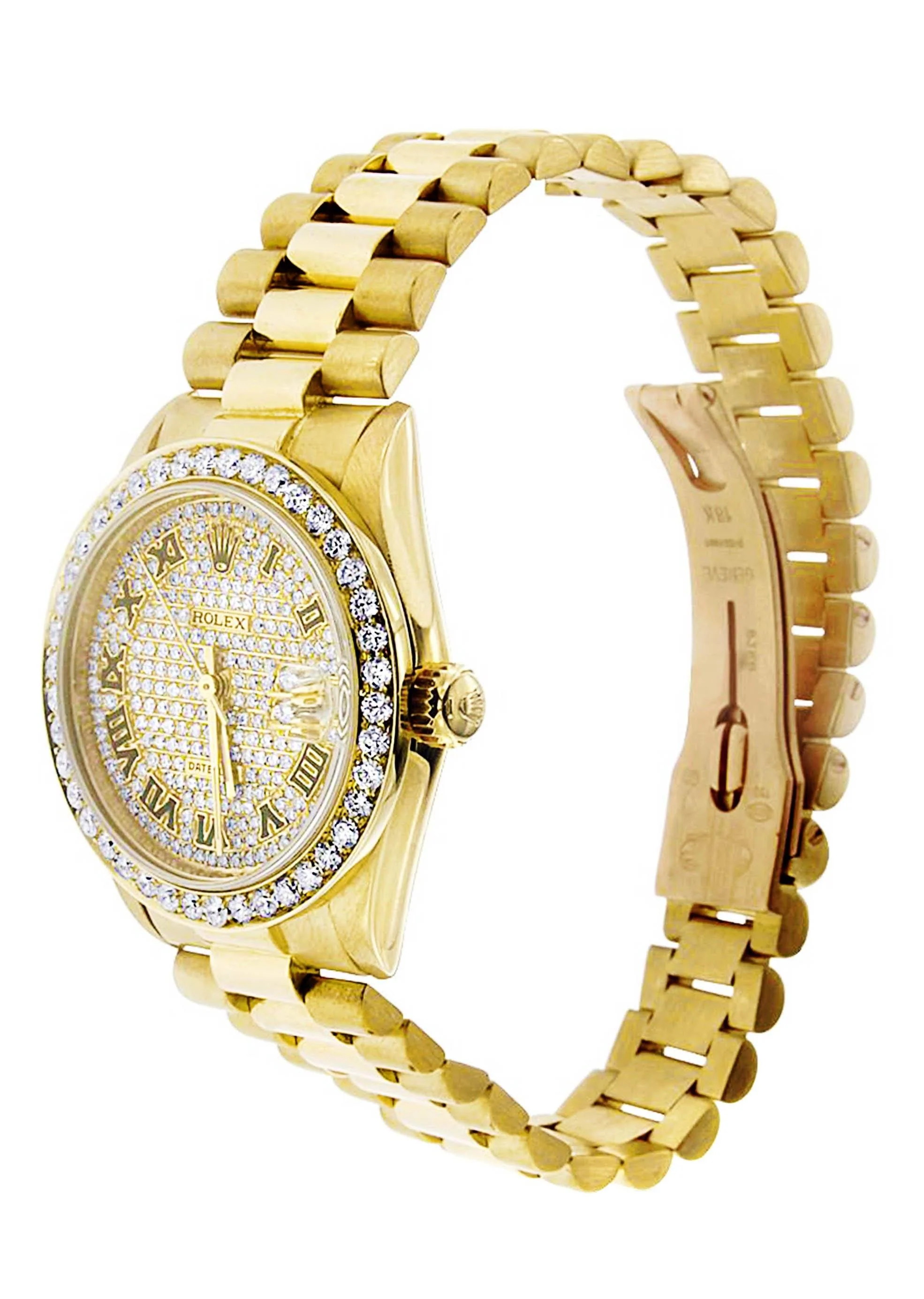Rolex Datejust Watch For Women | Yellow Gold | 31 Mm - Image 3