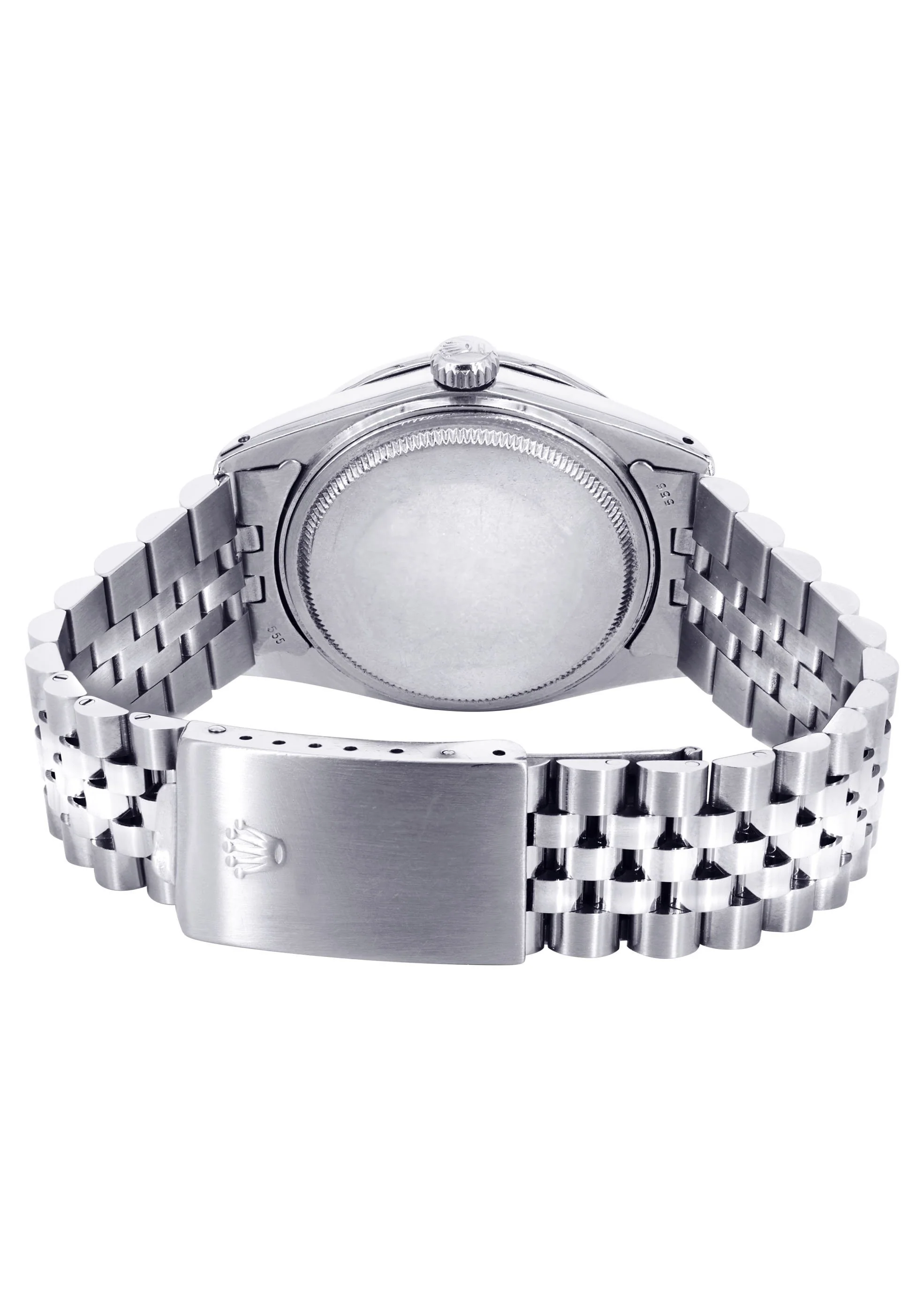 Rolex Datejust Watch | 16200 | 36MM | Red Dial | Jubilee Band | Stainless Steel - Image 5