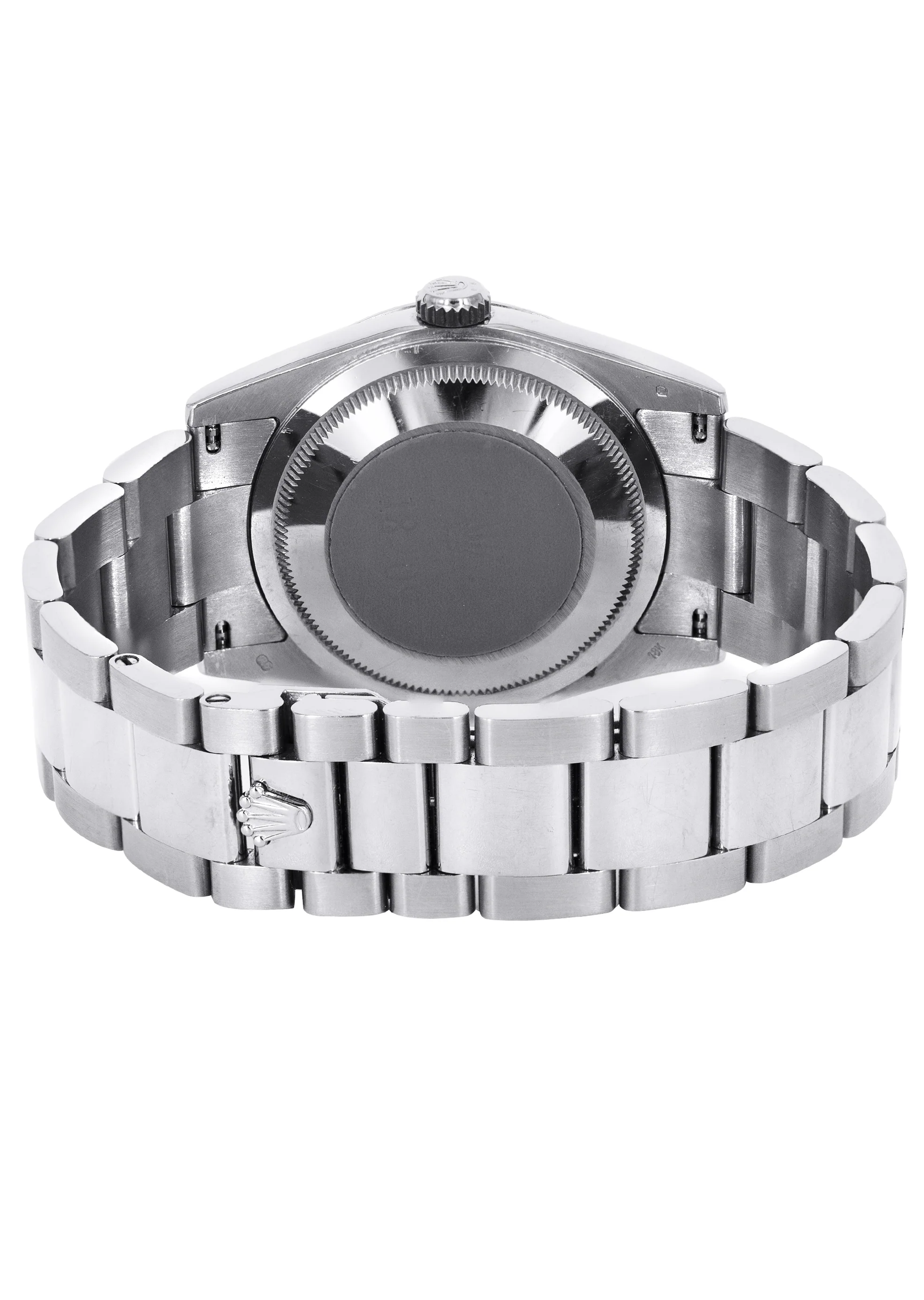 Rolex Day Date | 18k White Gold 118209| 36mm Silver Diamond Dial | Dome Bezel - Image 2