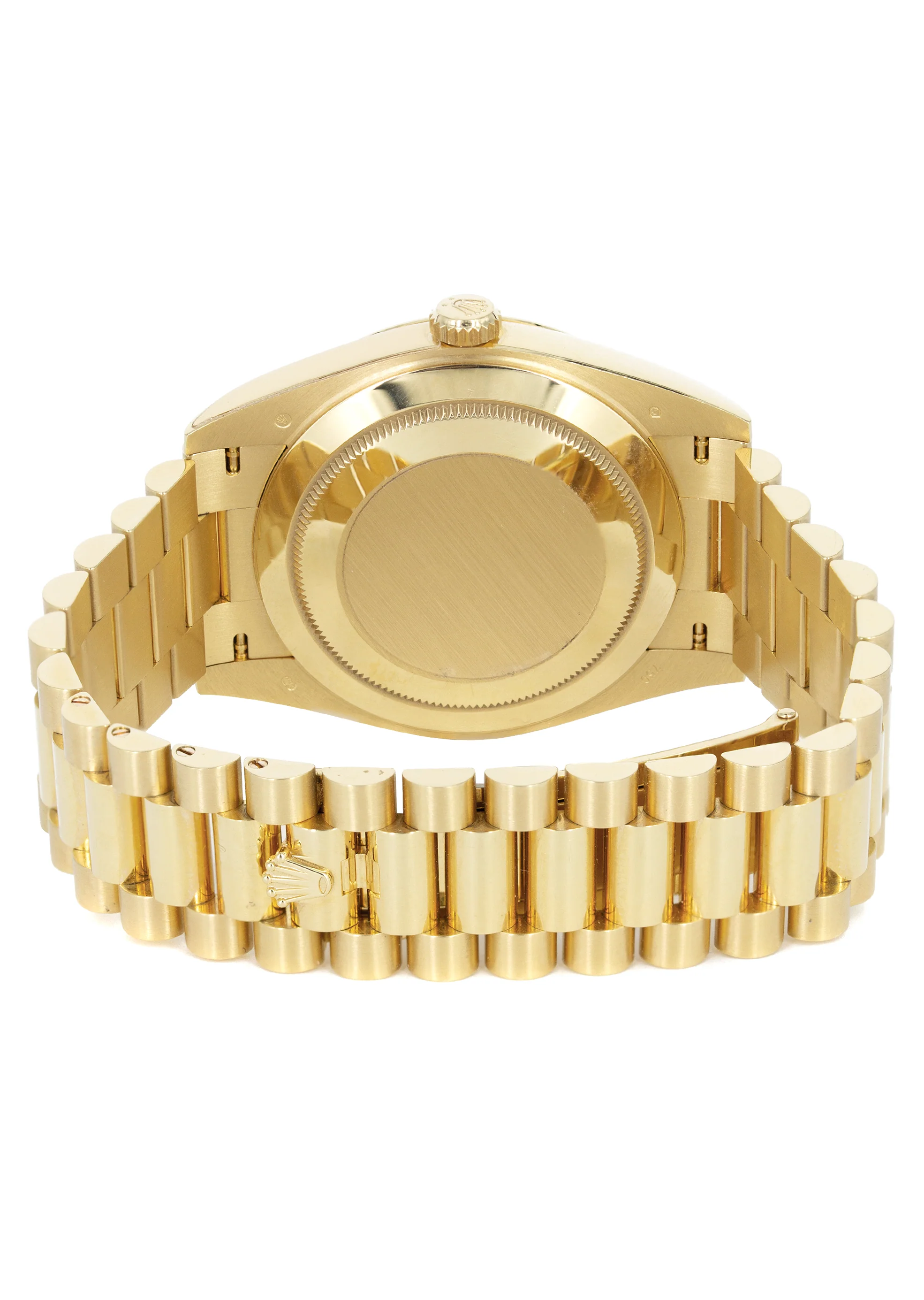 Rolex Day-Date 40 Presidential | 18k Yellow Gold 228238| Silver Roman Dial | Fluted Bezel - Image 2
