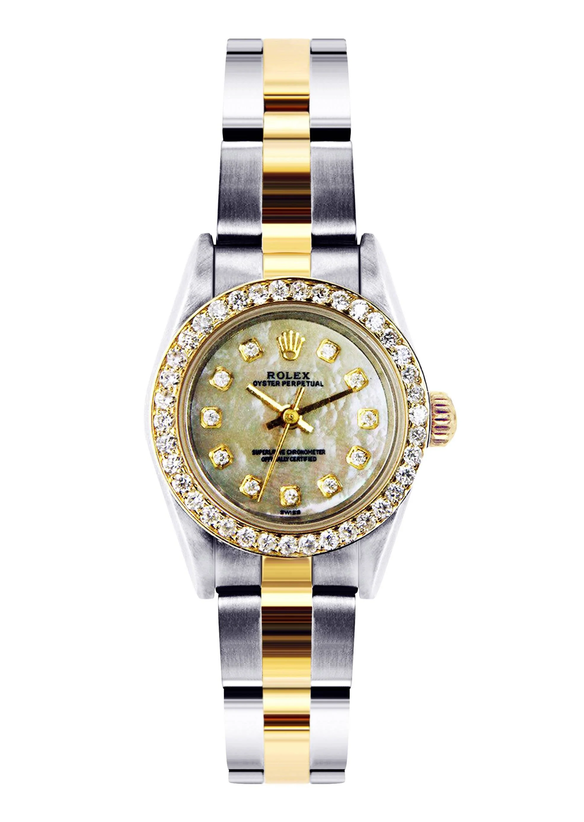 Rolex Oyster Perpetual Watch For Women | Two Tone | 26 Mm - Image 2