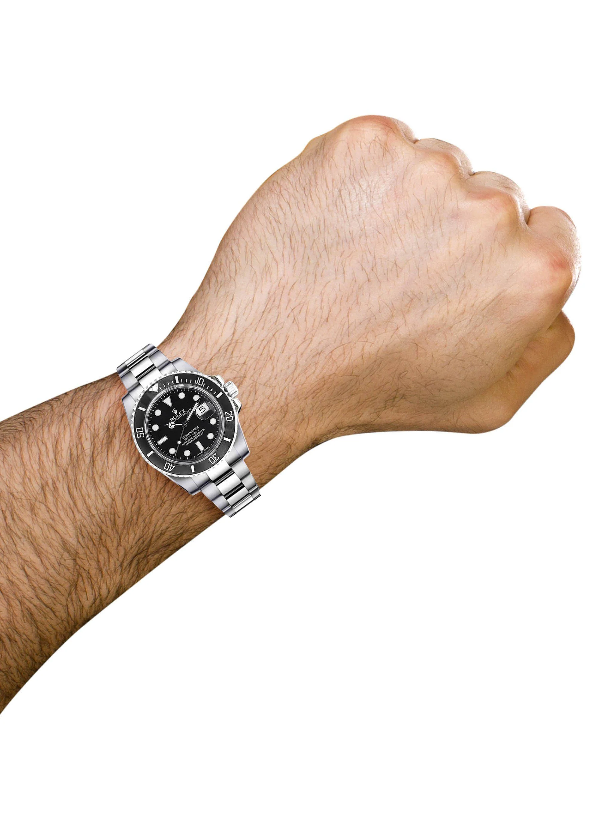 ROLEX SUBMARINER DATE 40 | STEEL WATCH | OYSTER BAND | CERAMIC BLACK BEZEL - Image 5