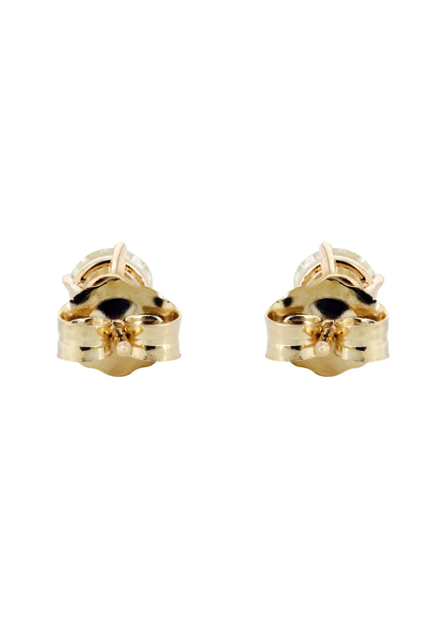 Round Diamond Stud Earrings | 0.26 Carats - Image 2