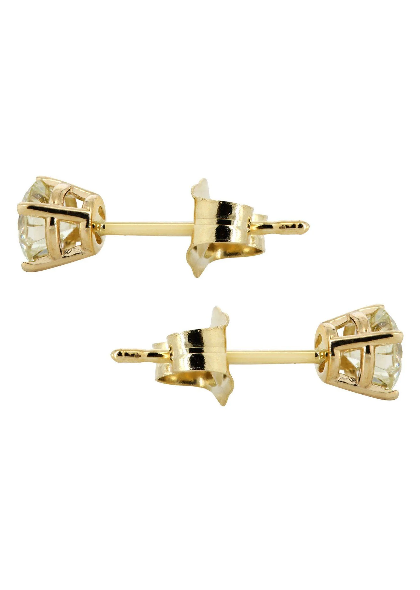 Round Diamond Stud Earrings | 0.26 Carats - Image 3