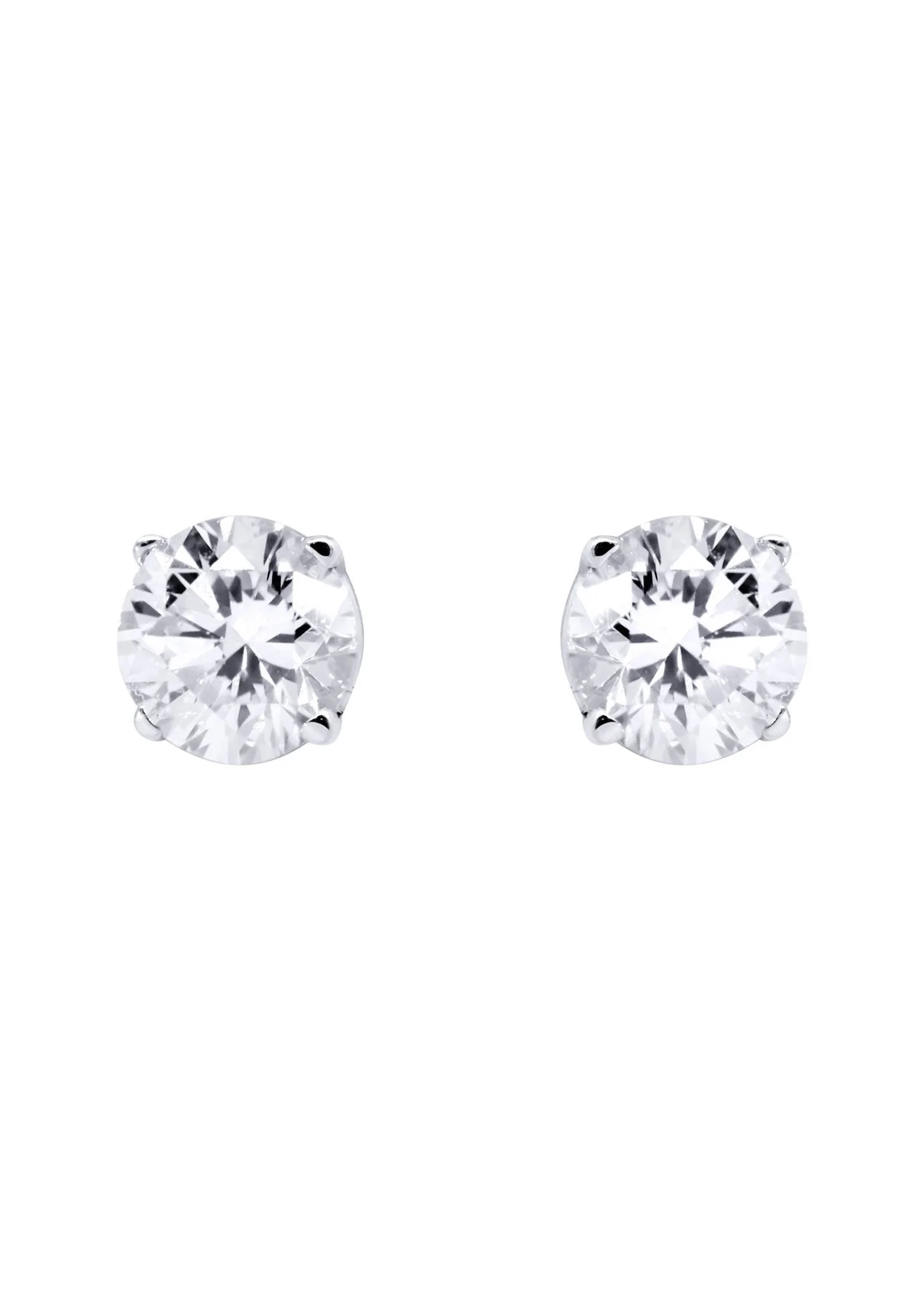 Round Diamond Stud Earrings | 0.3 Carats
