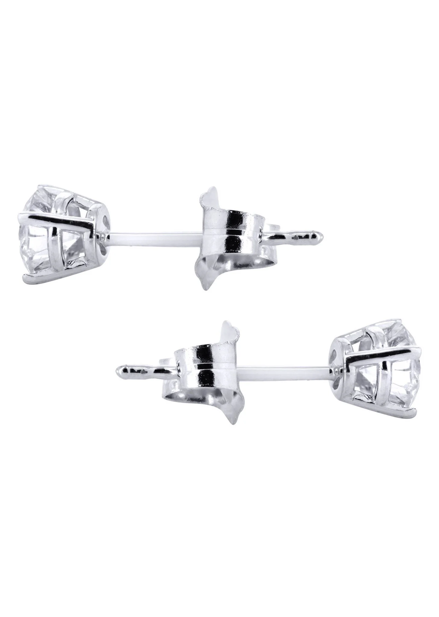 Round Diamond Stud Earrings | 0.3 Carats - Image 3