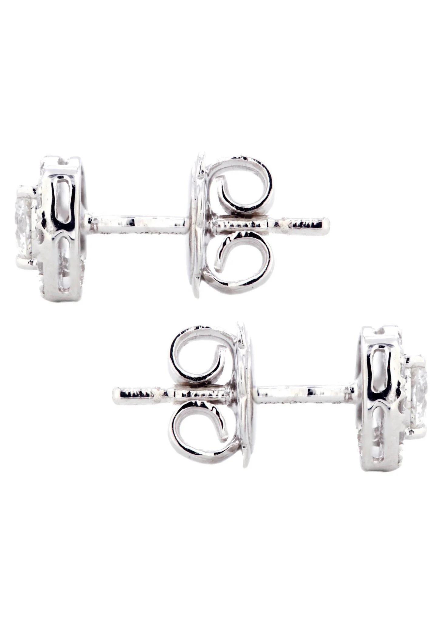 Round Diamond Stud Earrings | 0.49 Carats - Image 2