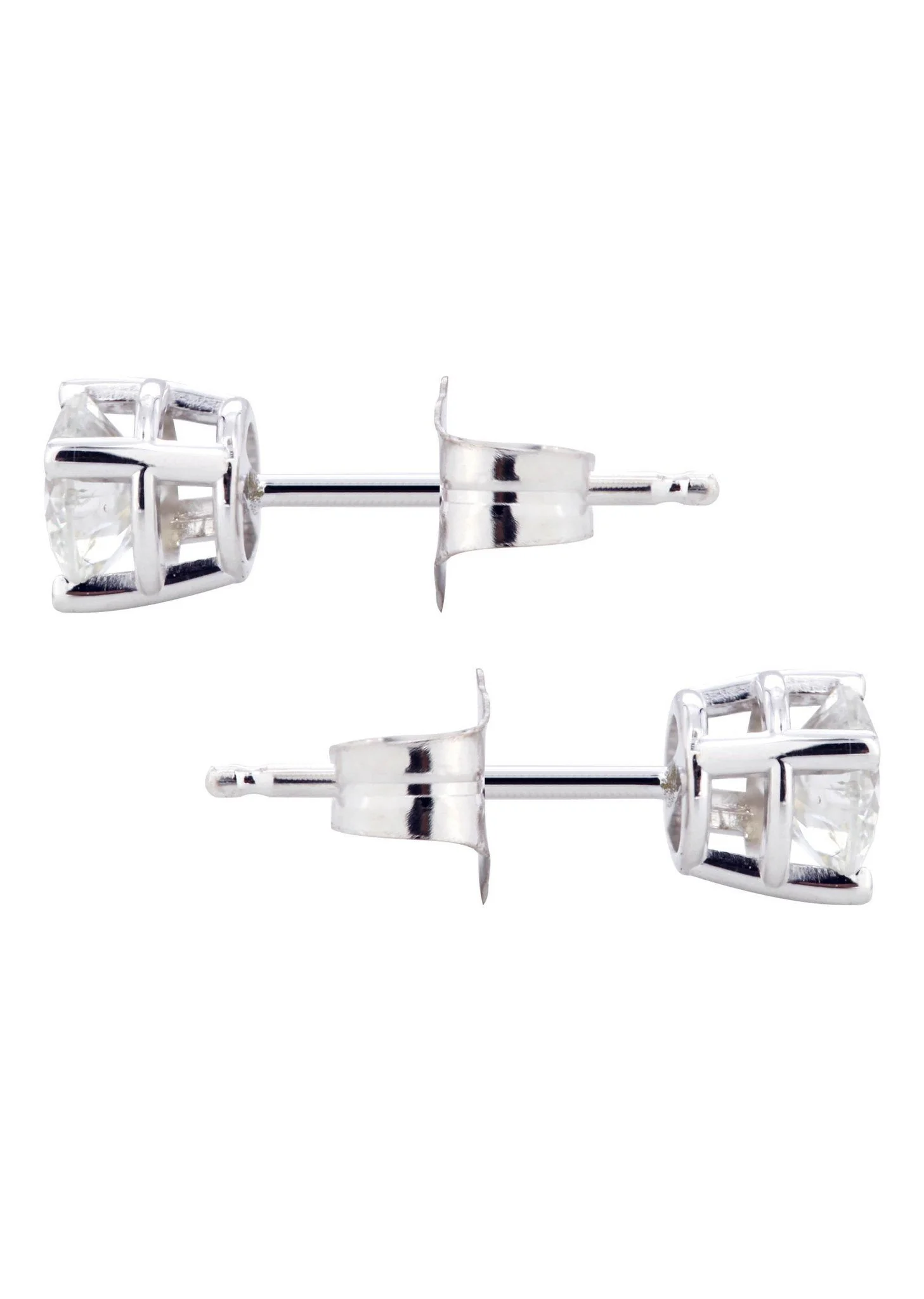 Round Diamond Stud Earrings | 0.65 Carats - Image 3