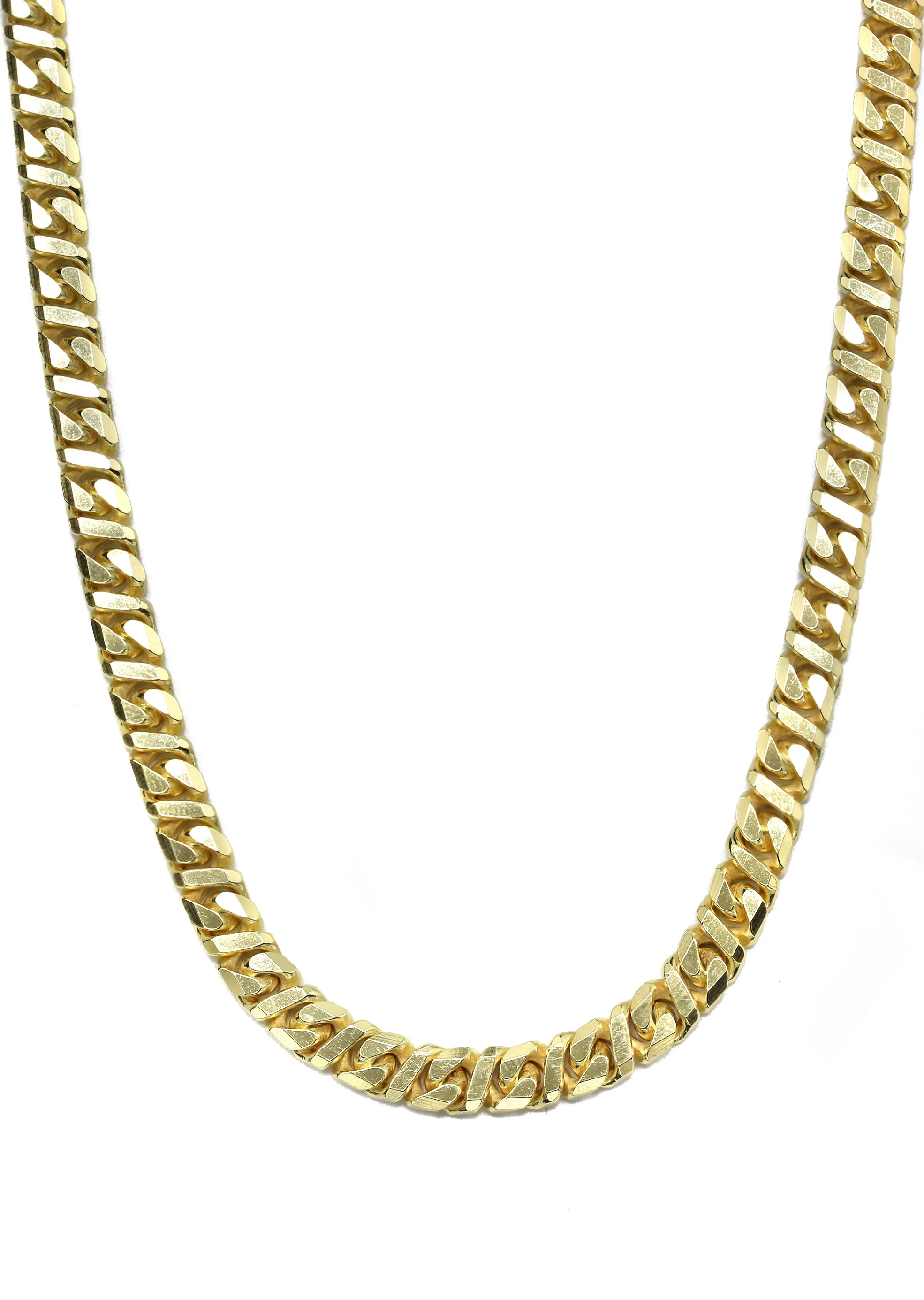 Silver Chain - Mens Gold Chain / Dollar Cuban Chain - Image 2