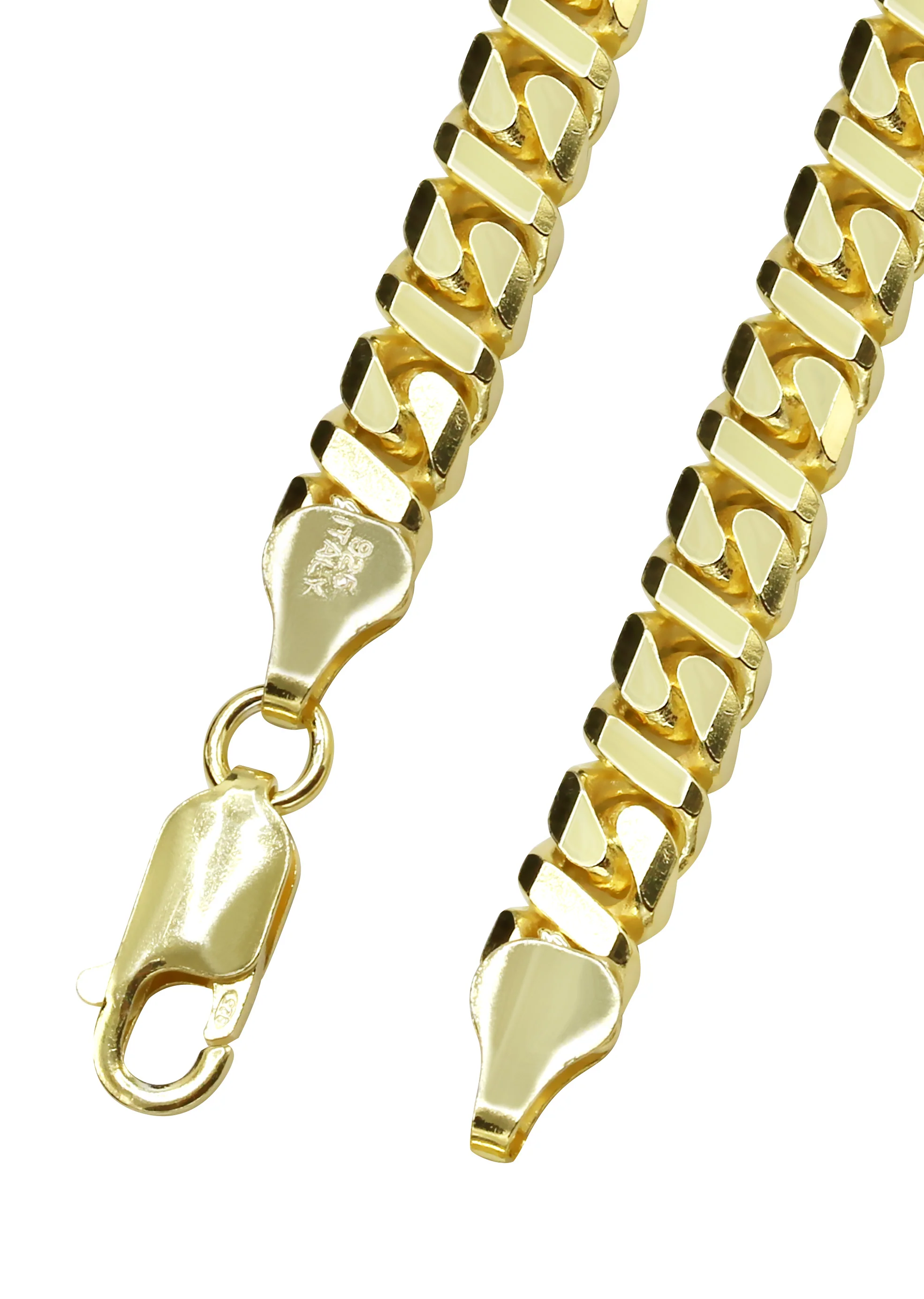 Silver Chain - Mens Gold Chain / Dollar Cuban Chain - Image 4