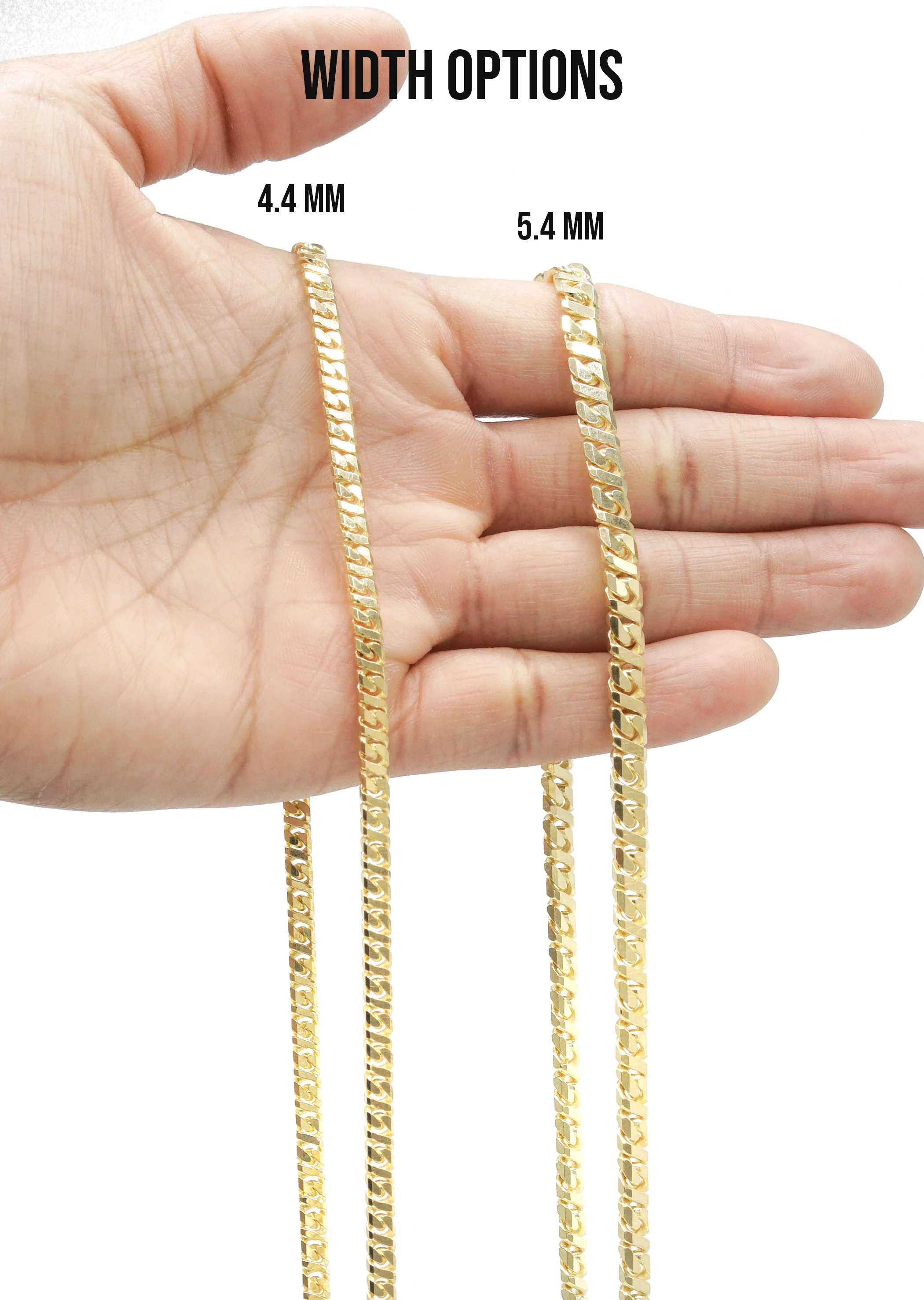 Silver Chain - Mens Gold Chain / Dollar Cuban Chain - Image 7