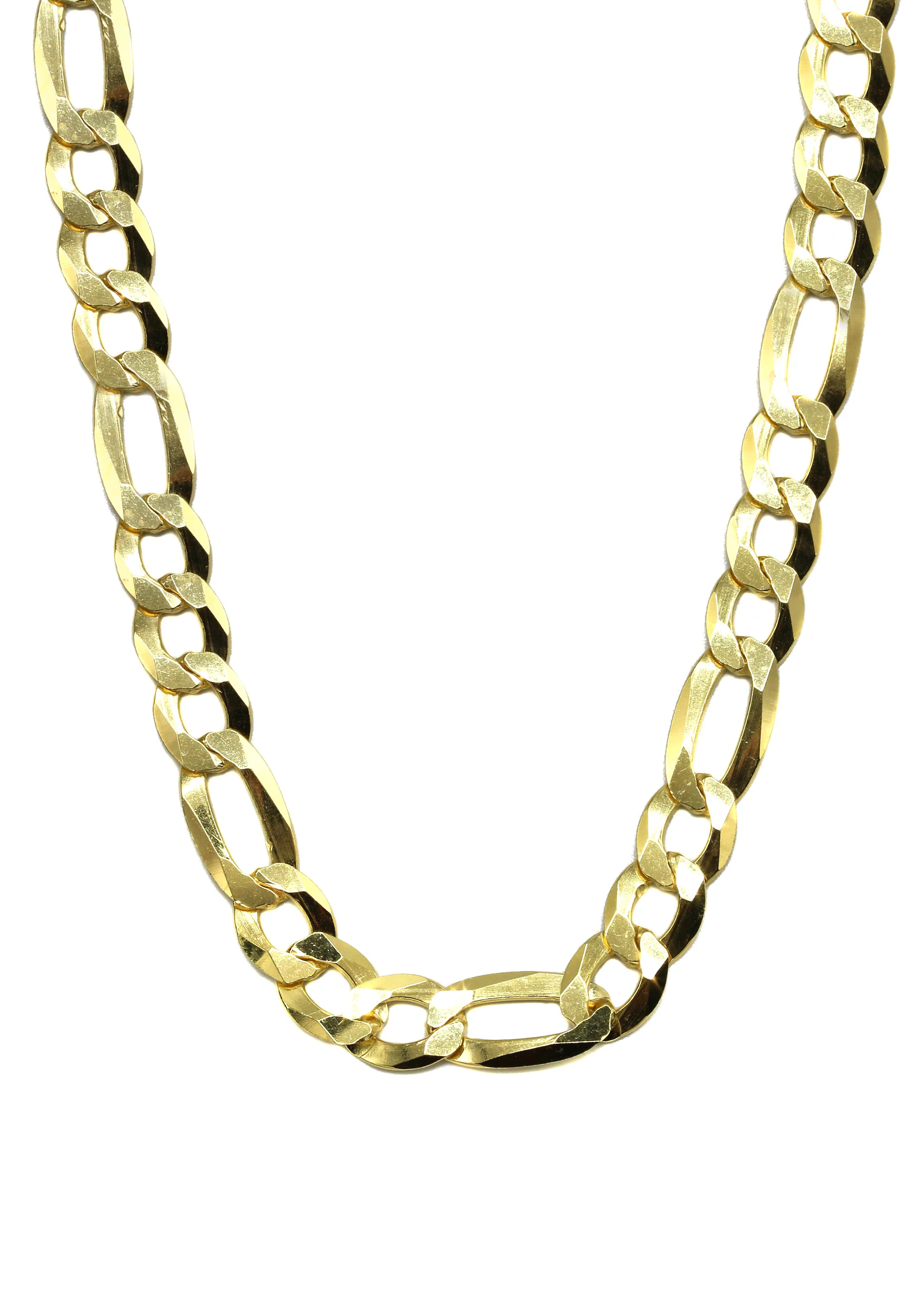 Silver Chain - Mens Gold Chain / Figaro Chain - Image 2