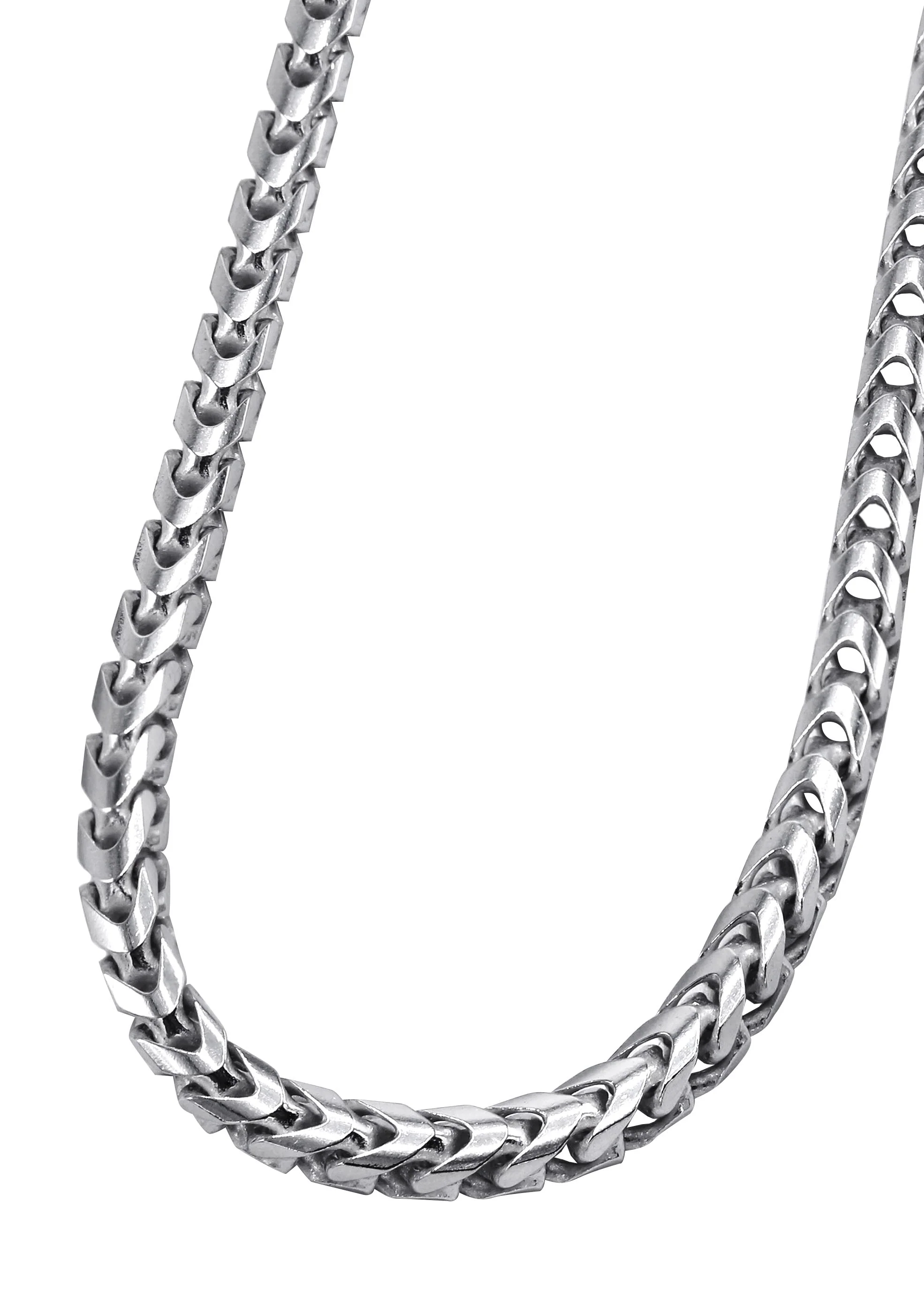 Silver Chain - Mens White Chain / Franco Chain