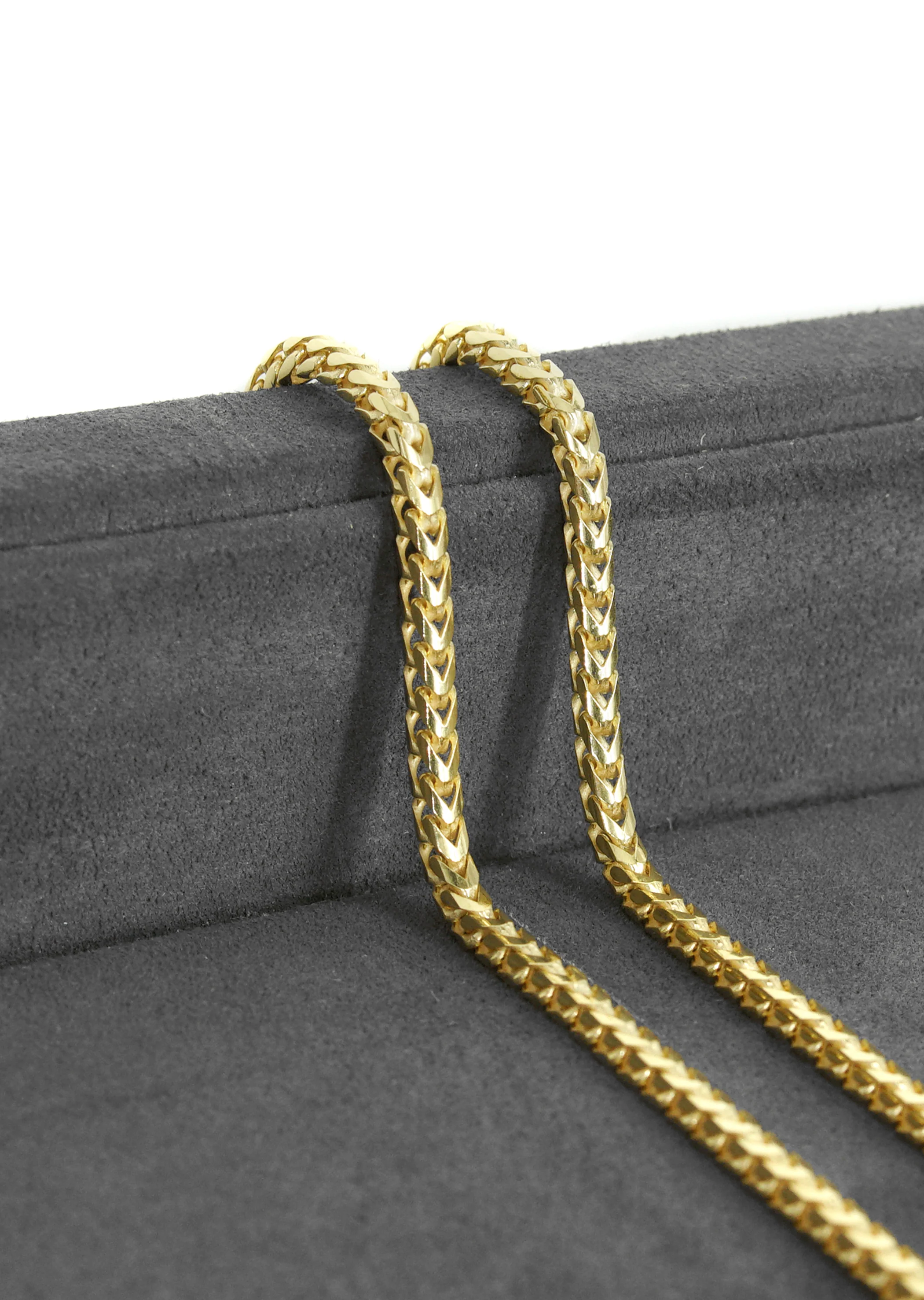 Silver Chain - Mens Gold Chain / Franco Chain / 3.5 MM - Image 6