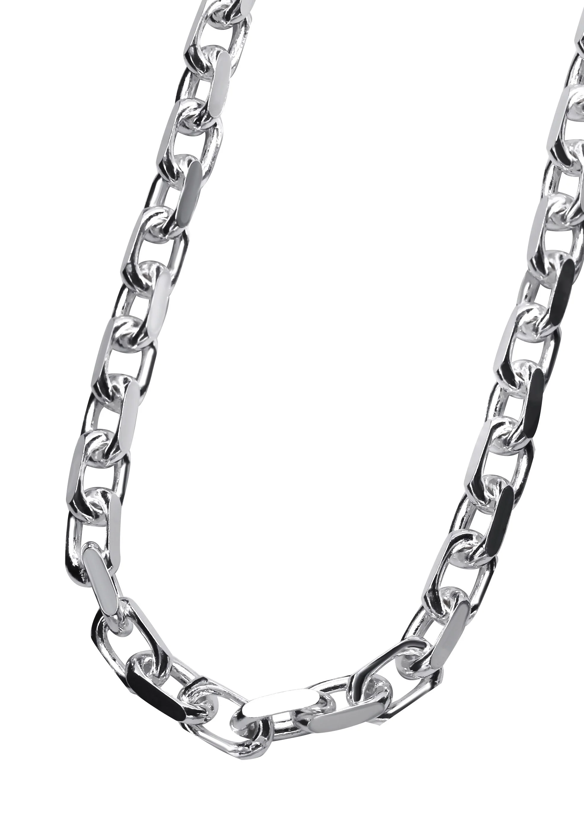 Silver Chain - Mens White Chain / Hermes Chain