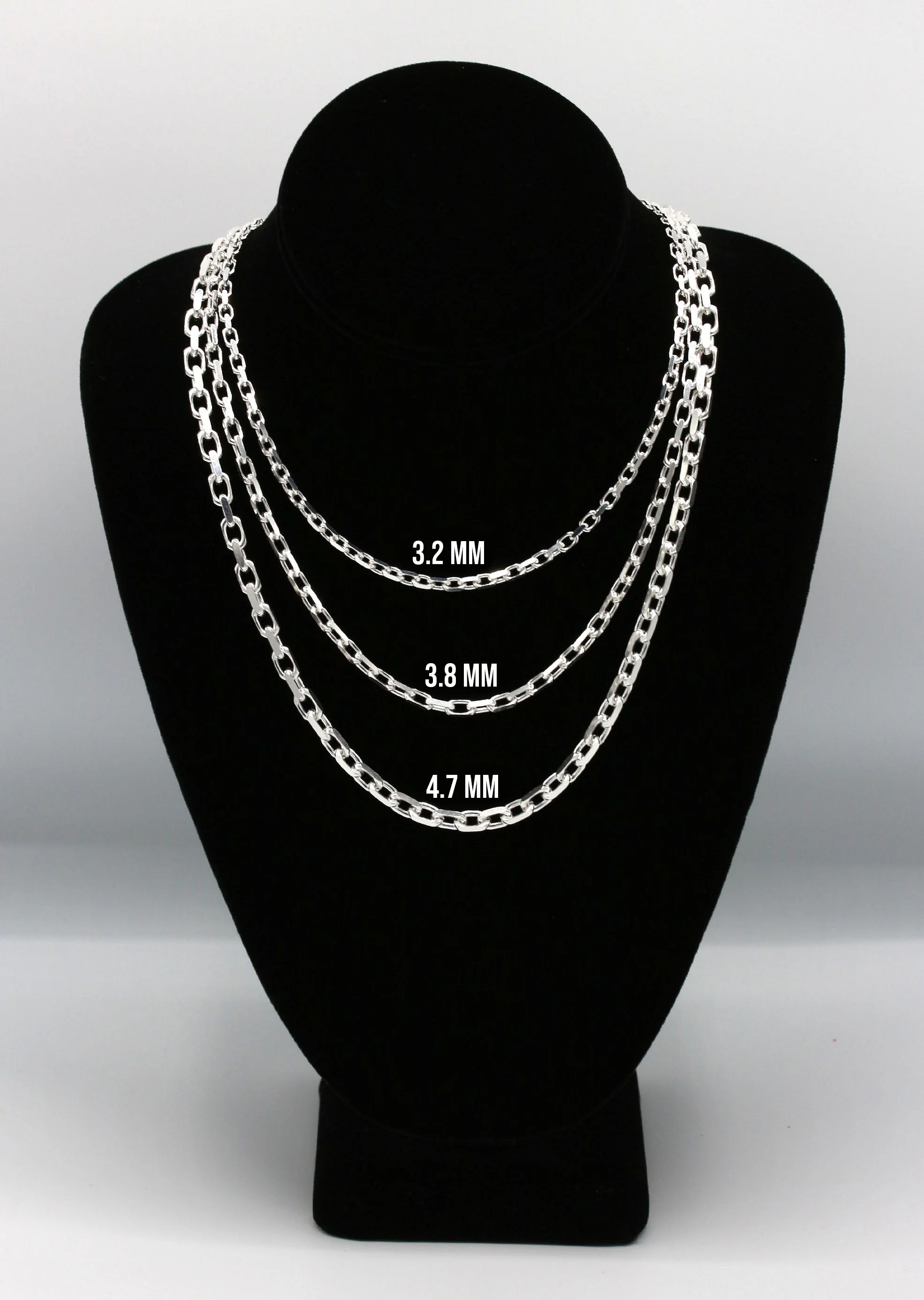 Silver Chain - Mens White Chain / Hermes Chain - Image 5