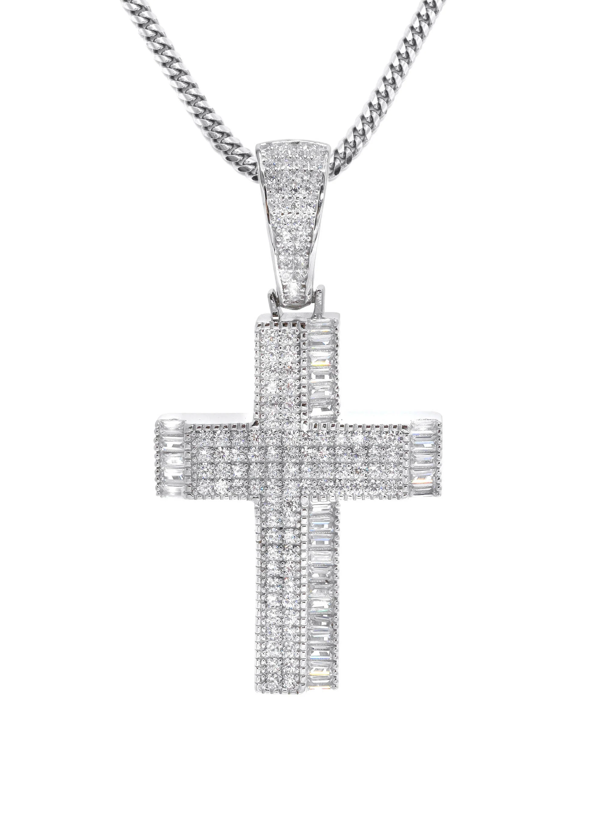 Silver Cross Necklace | 30 Grams - Image 2