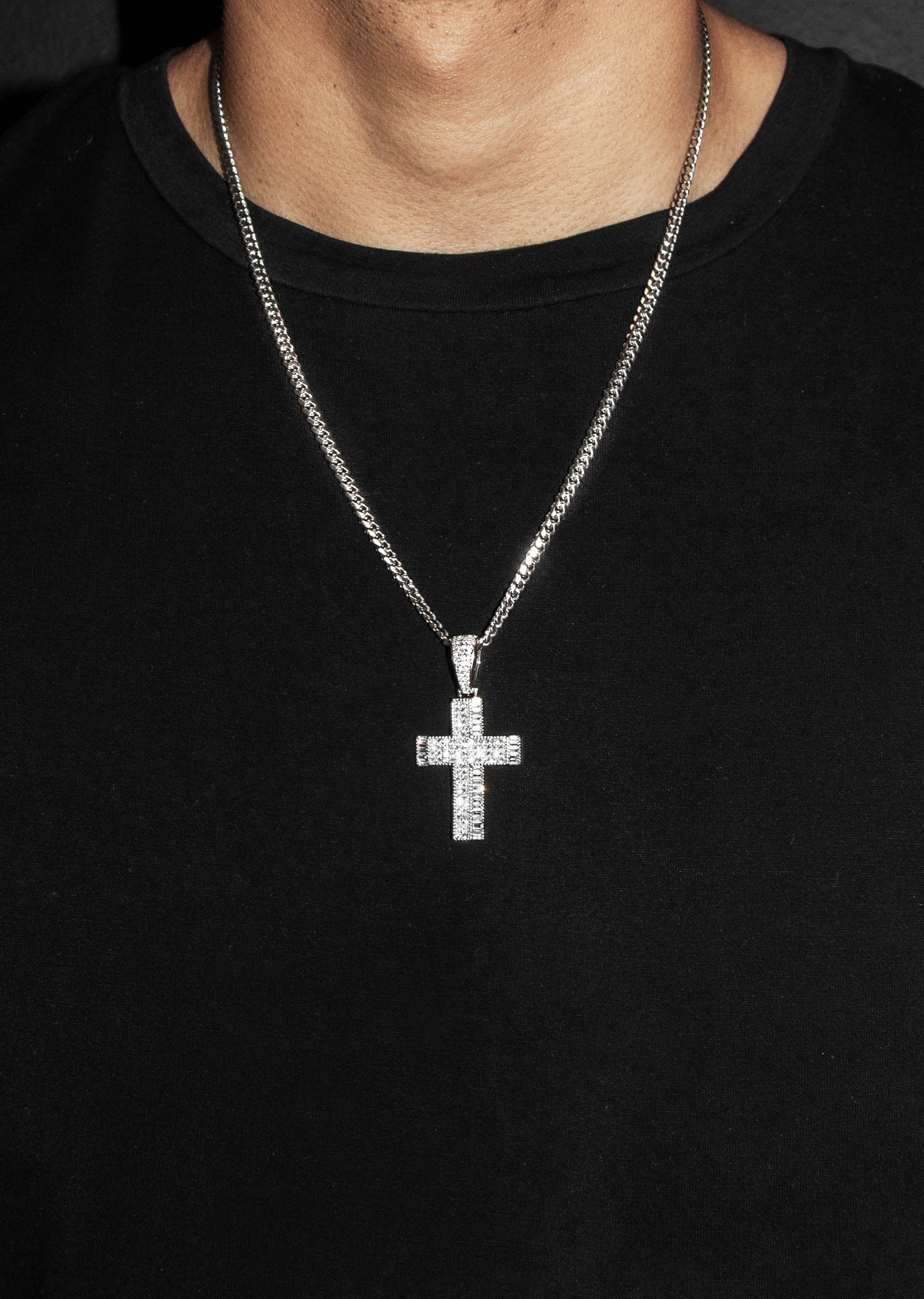 Silver Cross Necklace | 30 Grams - Image 5