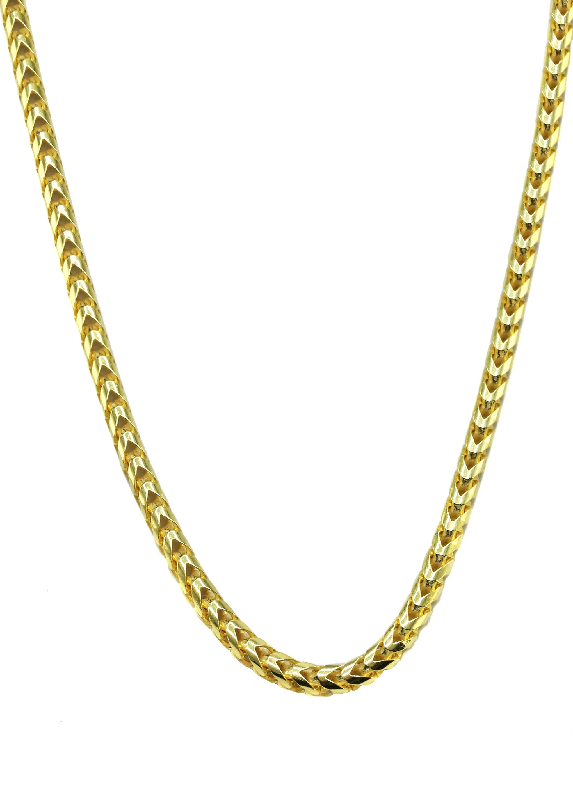 Silver Chain - Mens Gold Chain / Franco Chain - Image 2