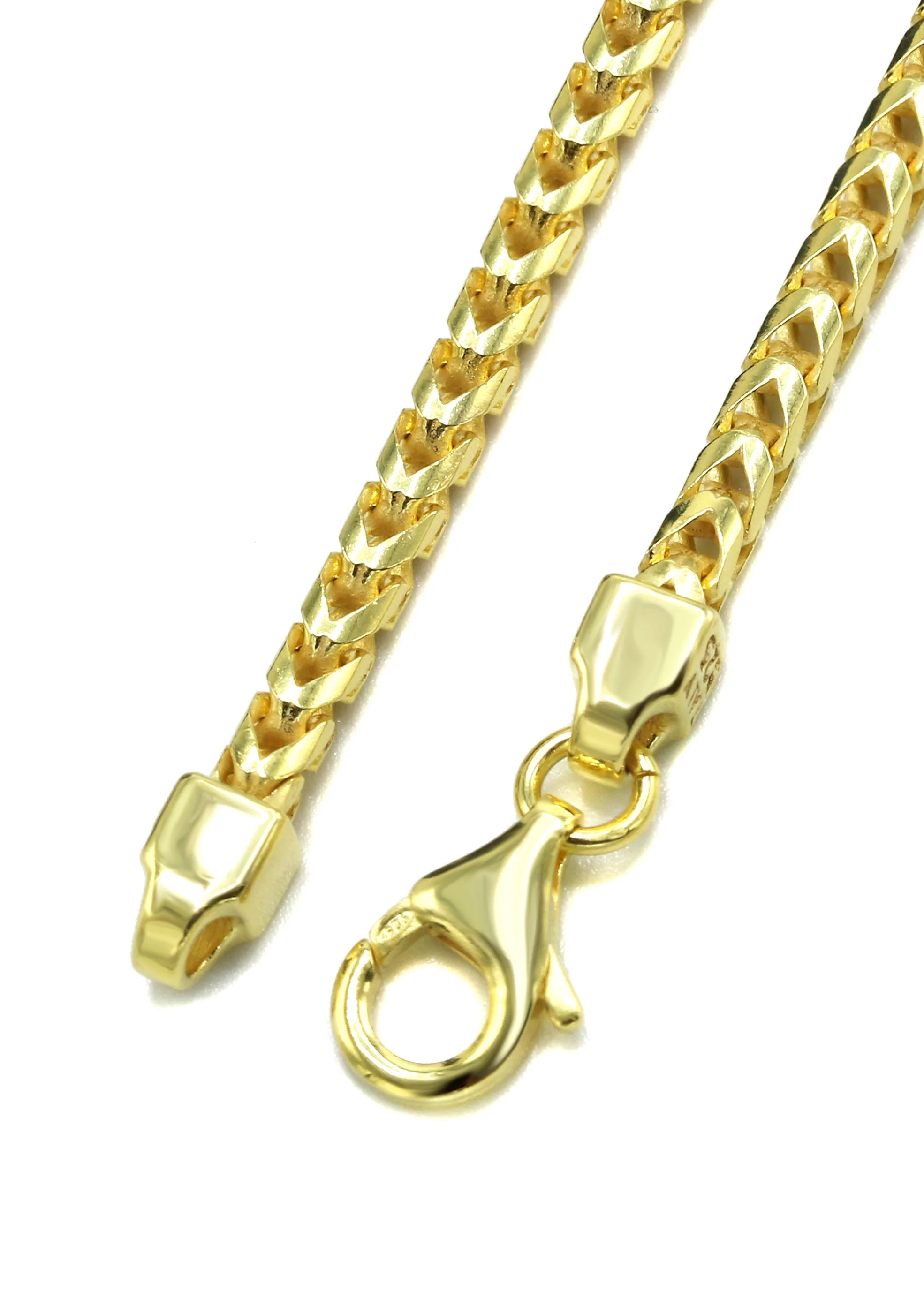 Silver Chain - Mens Gold Chain / Franco Chain - Image 4