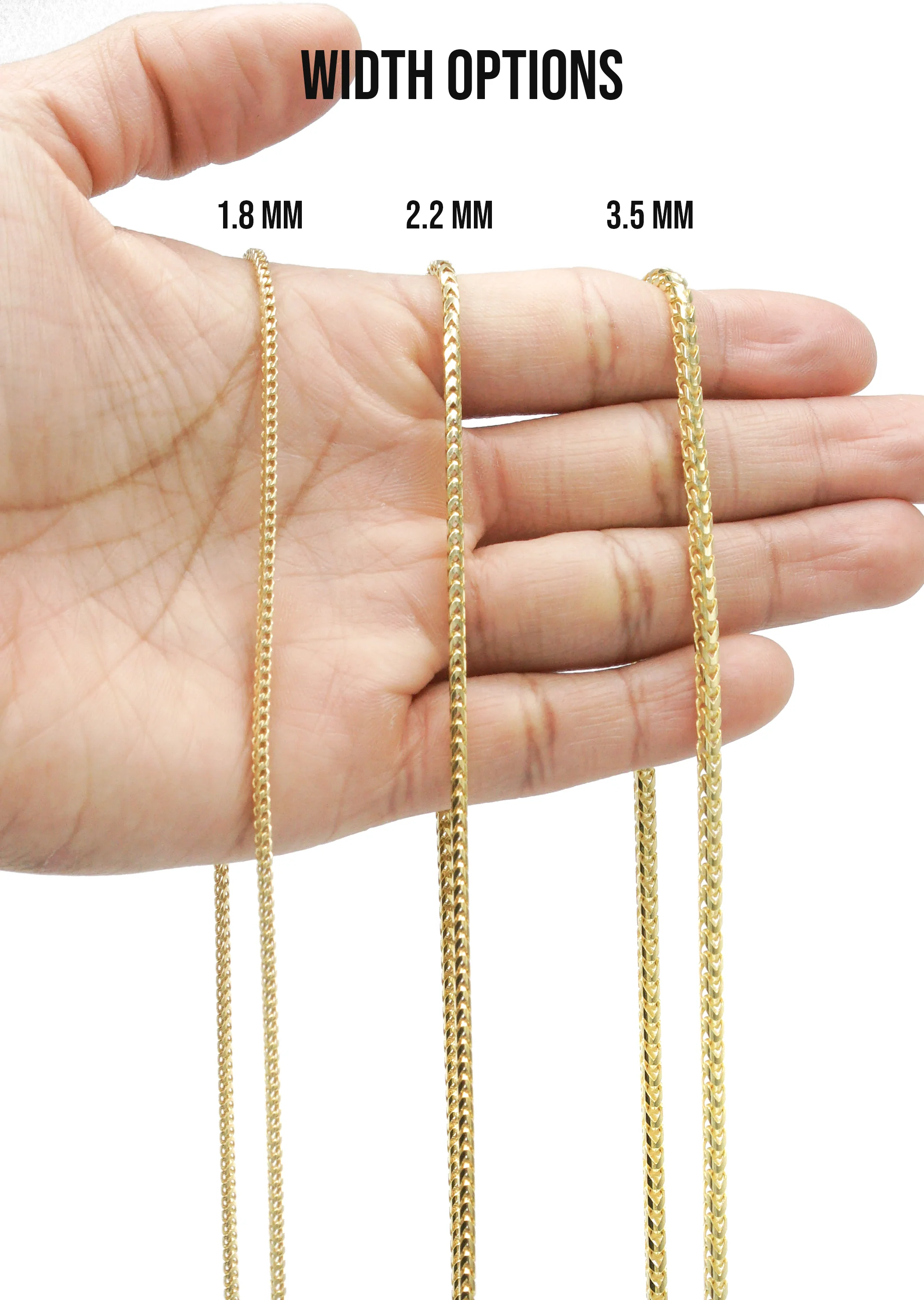 Silver Chain - Mens Gold Chain / Franco Chain - Image 7