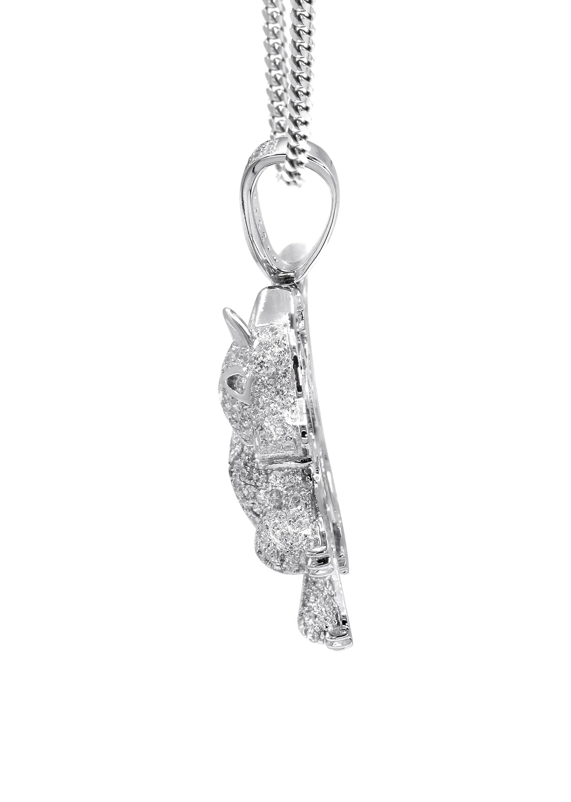 Silver Lion Necklace | 31.8 Grams - Image 4