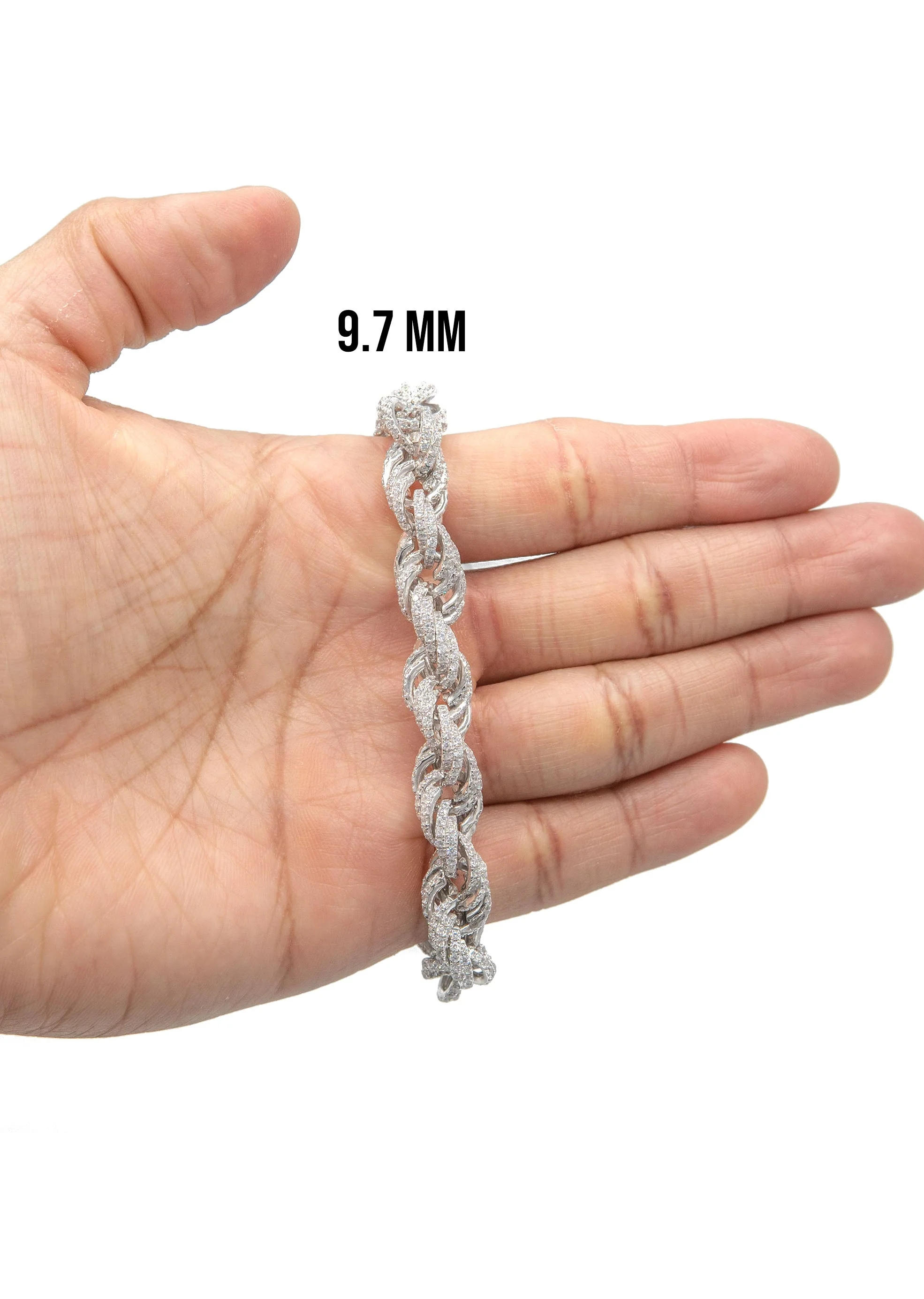 Silver White Ice Rope - Image 4