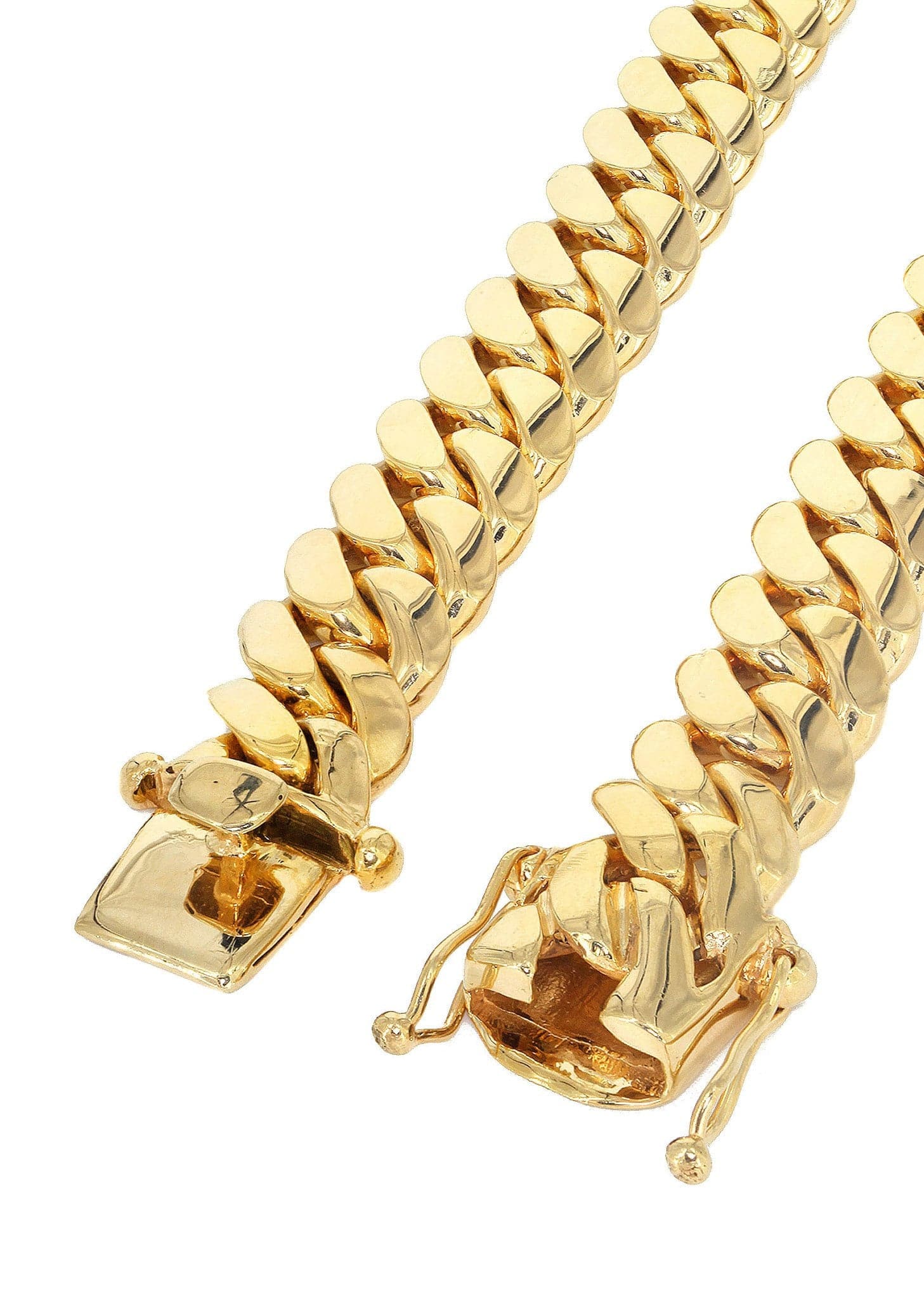Solid Miami Cuban Link 10K Gold - Image 4