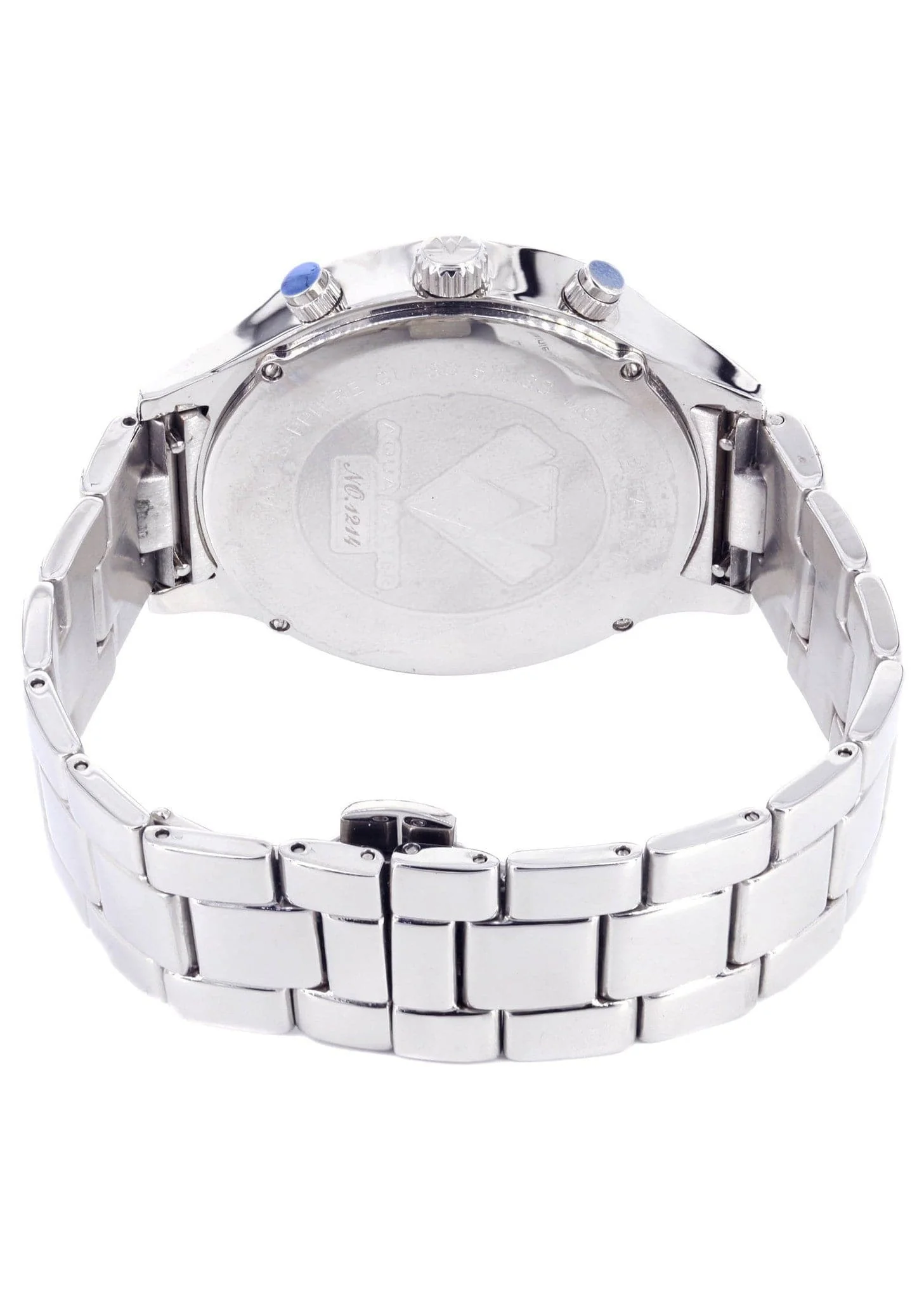 Mens White Gold Tone Diamond Watch | Appx. 2.45 Carats - Image 2