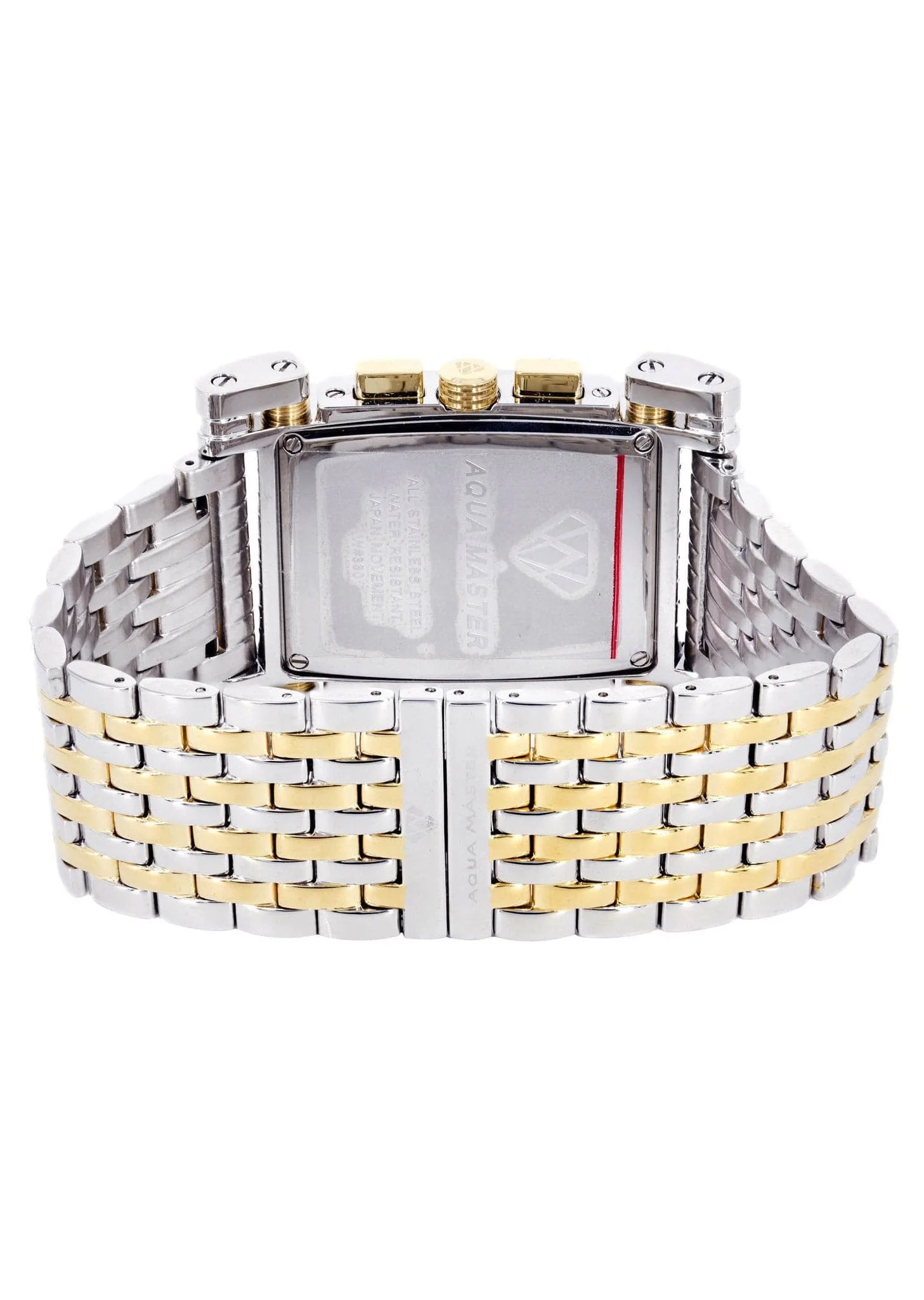 Mens Yellow Gold  Tone Diamond Watch | Appx. 0.195 Carats - Image 2
