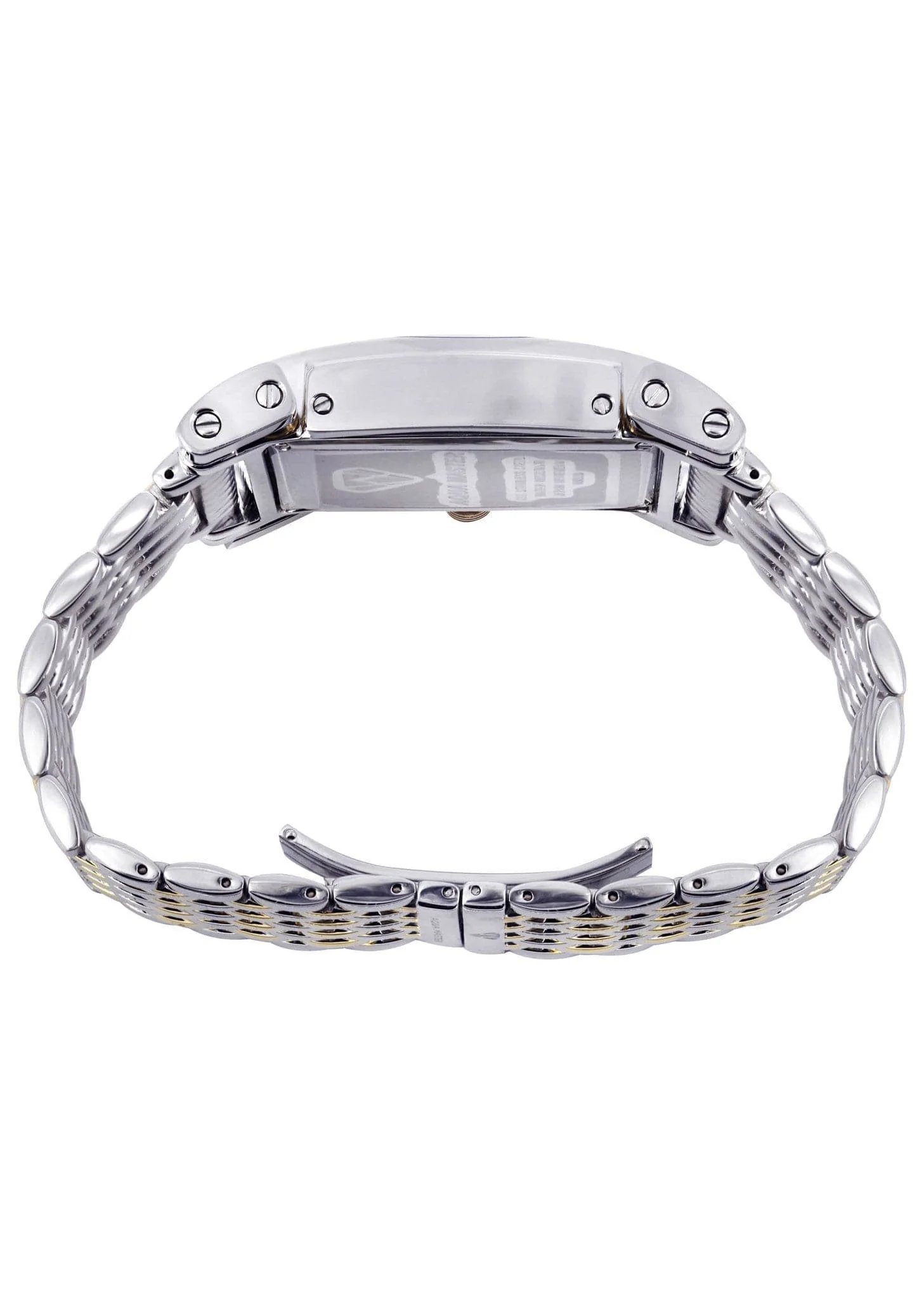 Mens Yellow Gold  Tone Diamond Watch | Appx. 0.195 Carats - Image 3