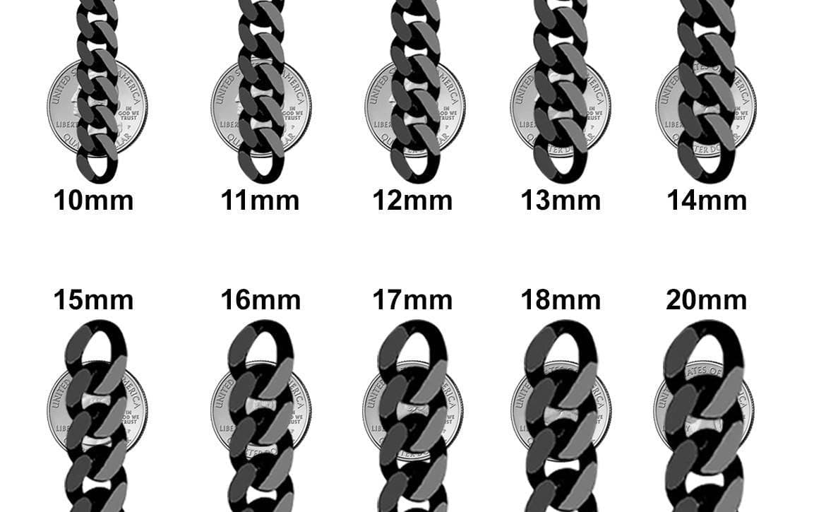 Heavy Solid White Gold Miami Cuban Link Chain Customizable (10MM-20MM) - Image 6