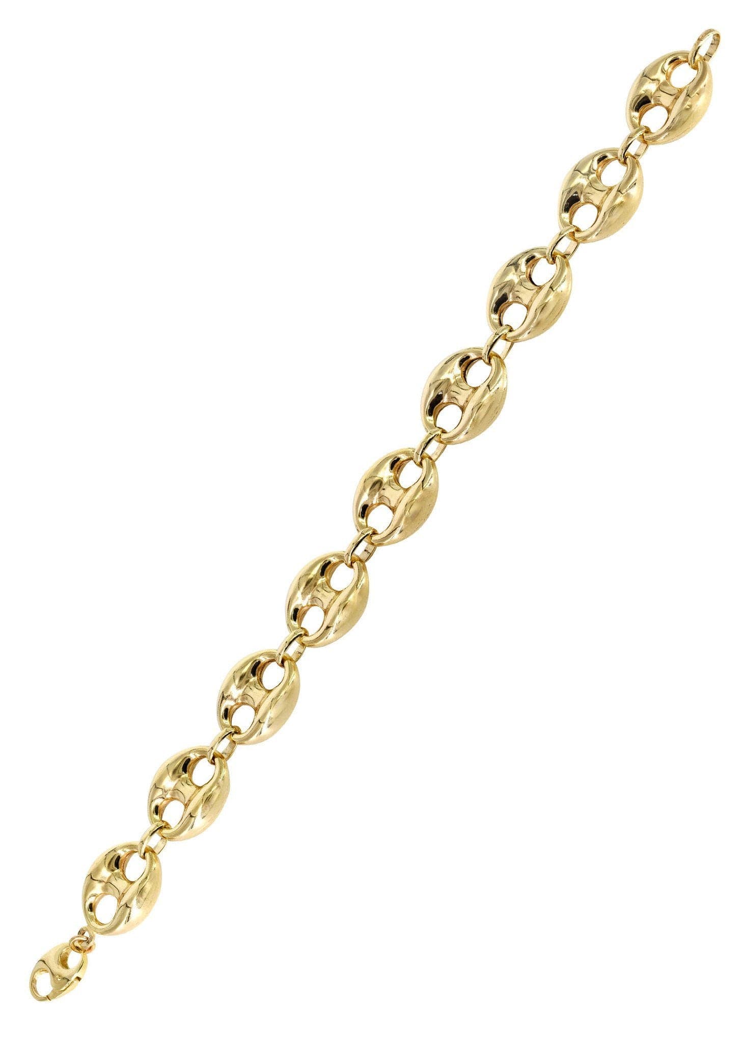14K Gold Bracelet Gucci Style For Women - Image 3